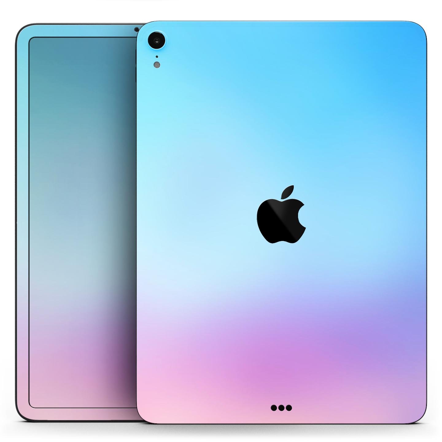 Subtle Tie-Dye Tone Full Body Skin Decal for Apple iPad Pro, showcasing vibrant colors and sleek design.