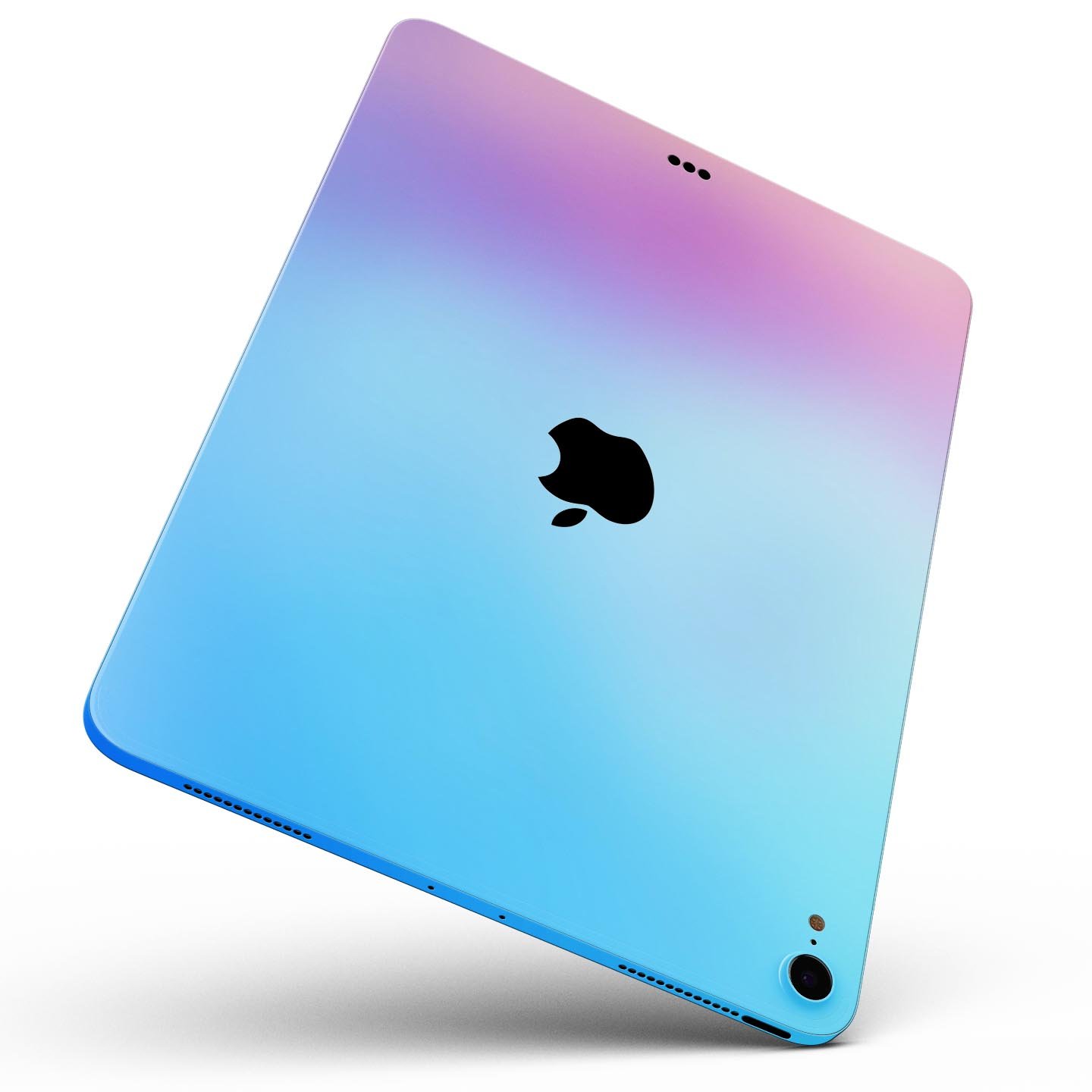 Subtle Tie-Dye Tone Full Body Skin Decal for Apple iPad Pro, showcasing vibrant colors and sleek design.