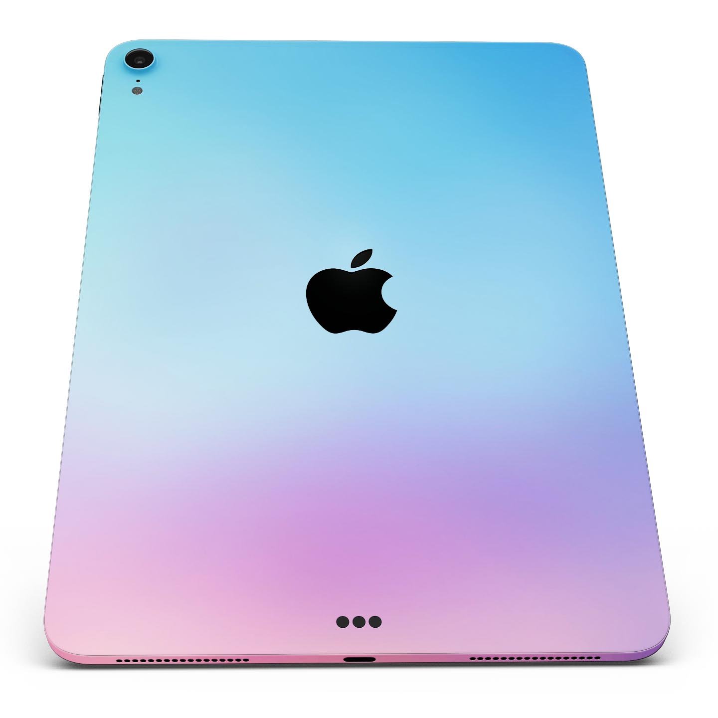 Subtle Tie-Dye Tone Full Body Skin Decal for Apple iPad Pro, showcasing vibrant colors and sleek design.