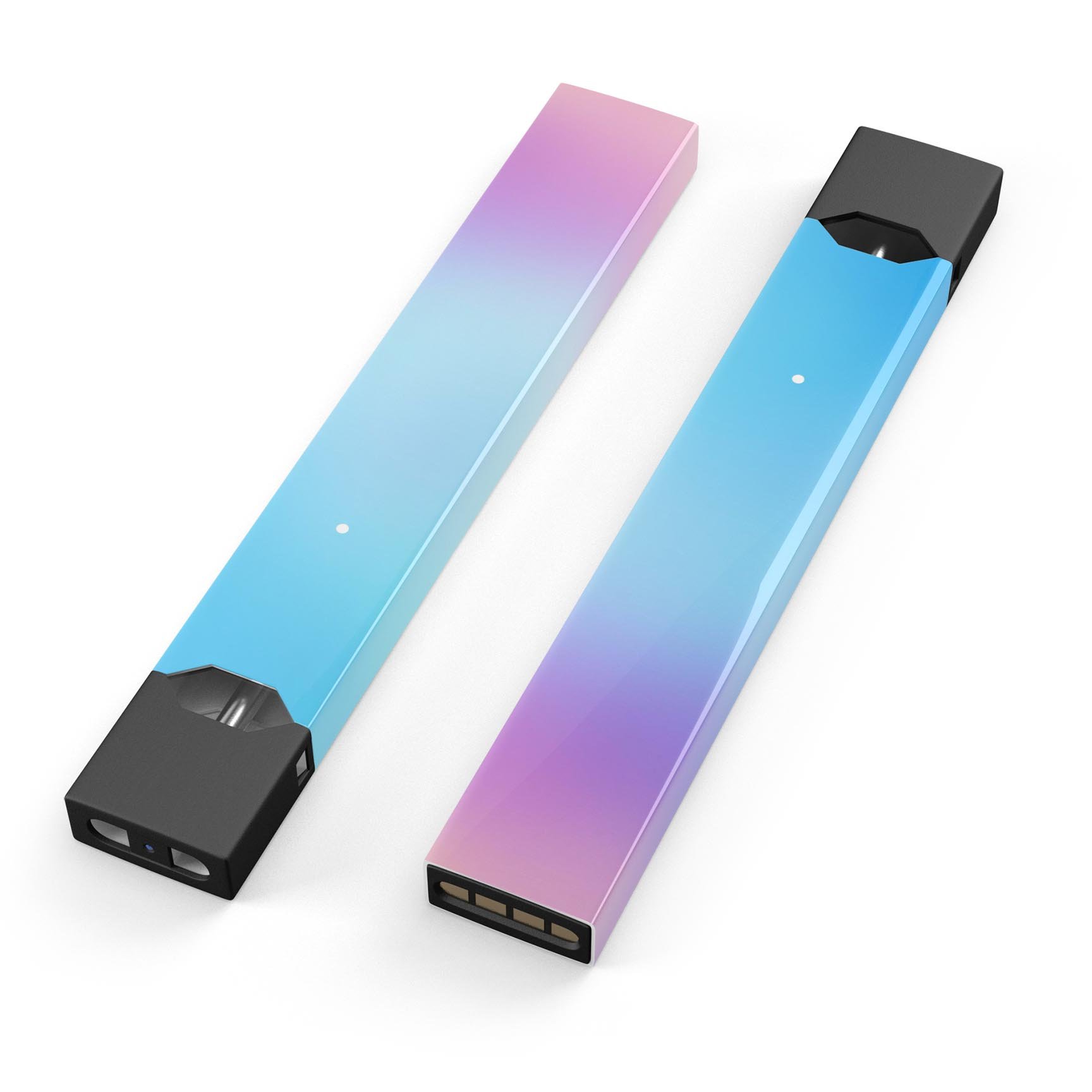 Subtle Tie-Dye Tone skin-wrap sticker designed for JUUL vaping device, showcasing vibrant colors and precision cut.