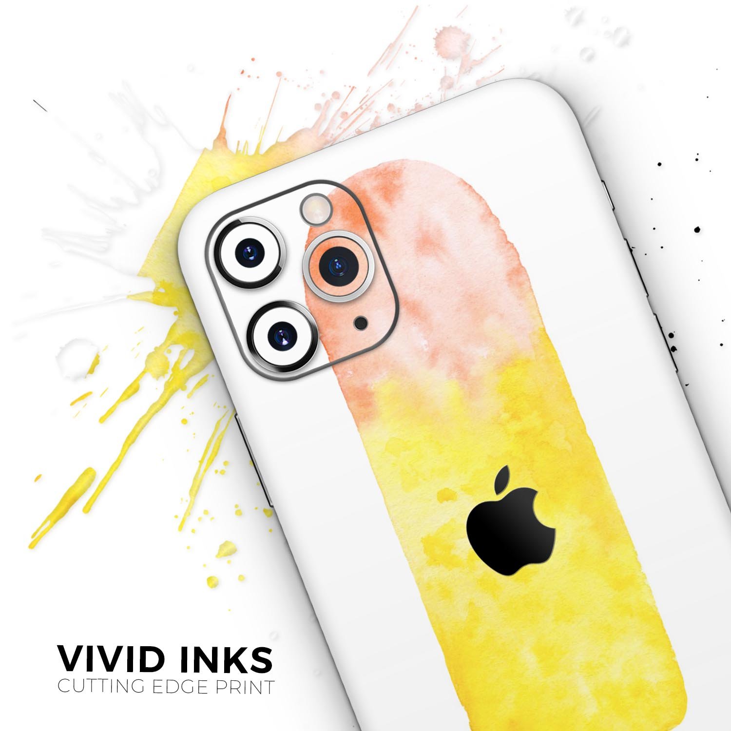 Summer Mode Ice Cream Skin-Kit for Apple iPhone, showcasing vibrant colors and stylish design.