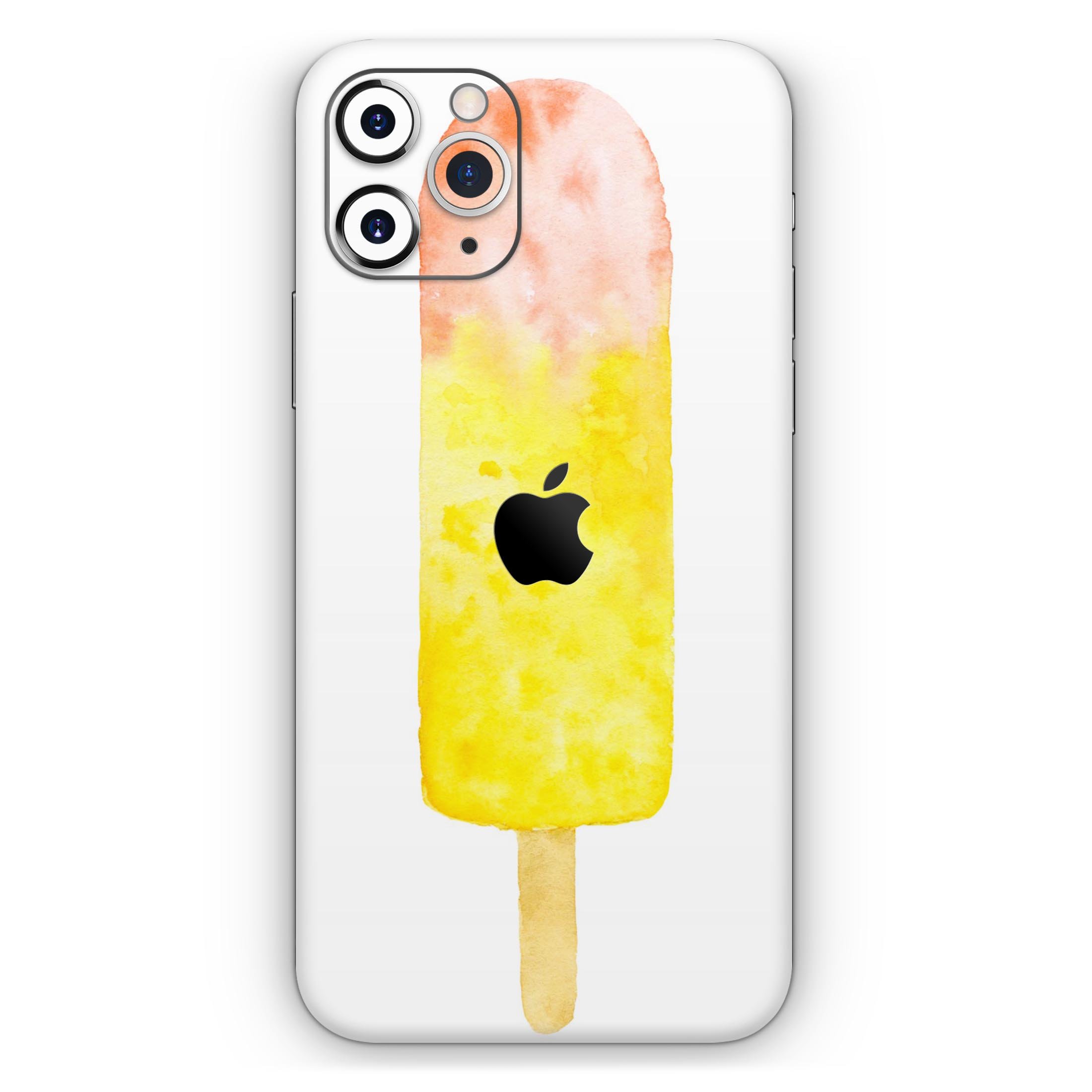 Summer Mode Ice Cream Skin-Kit for Apple iPhone, showcasing vibrant colors and stylish design.