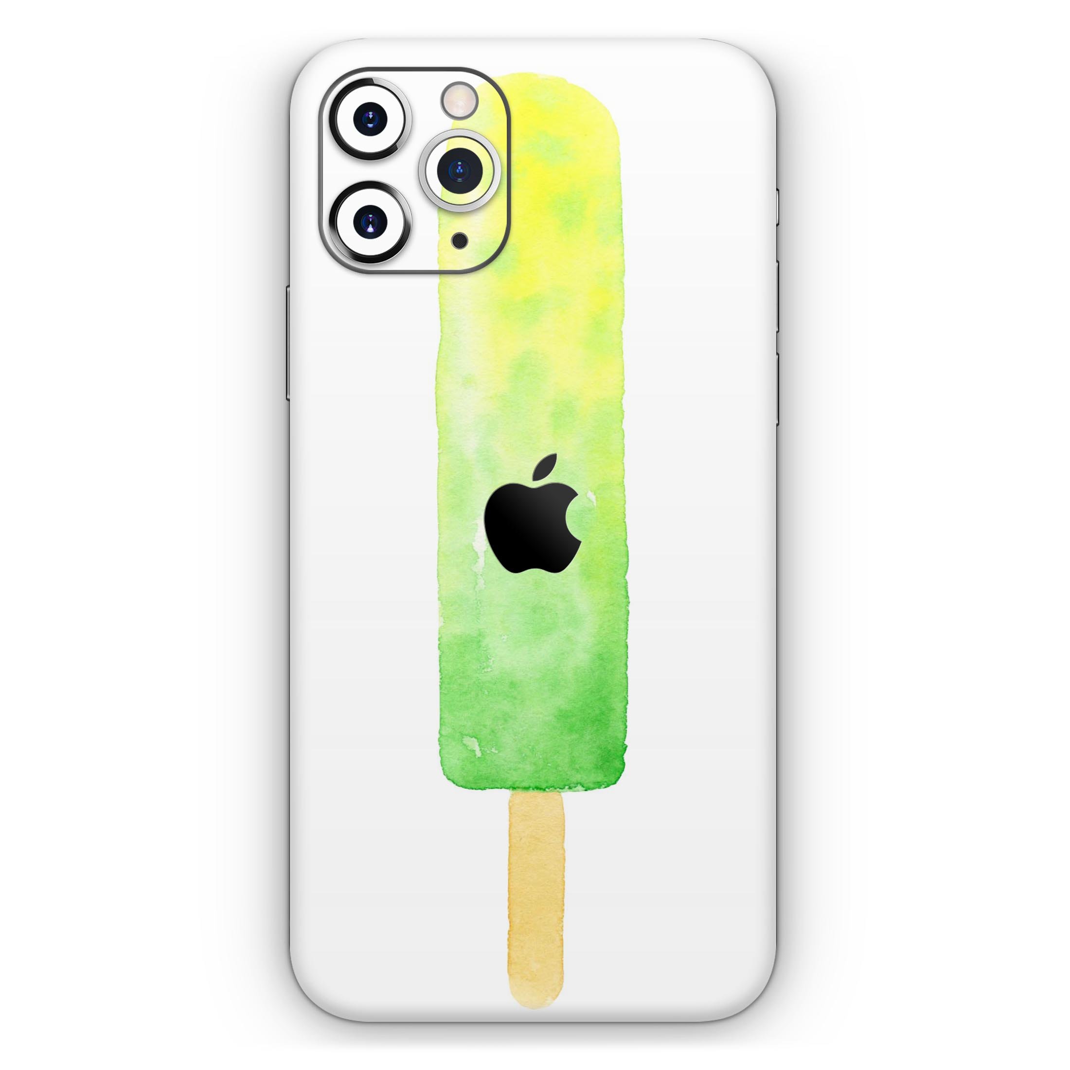 Summer Mode Ice Cream Skin-Kit for Apple iPhone, showcasing vibrant colors and a sleek design.