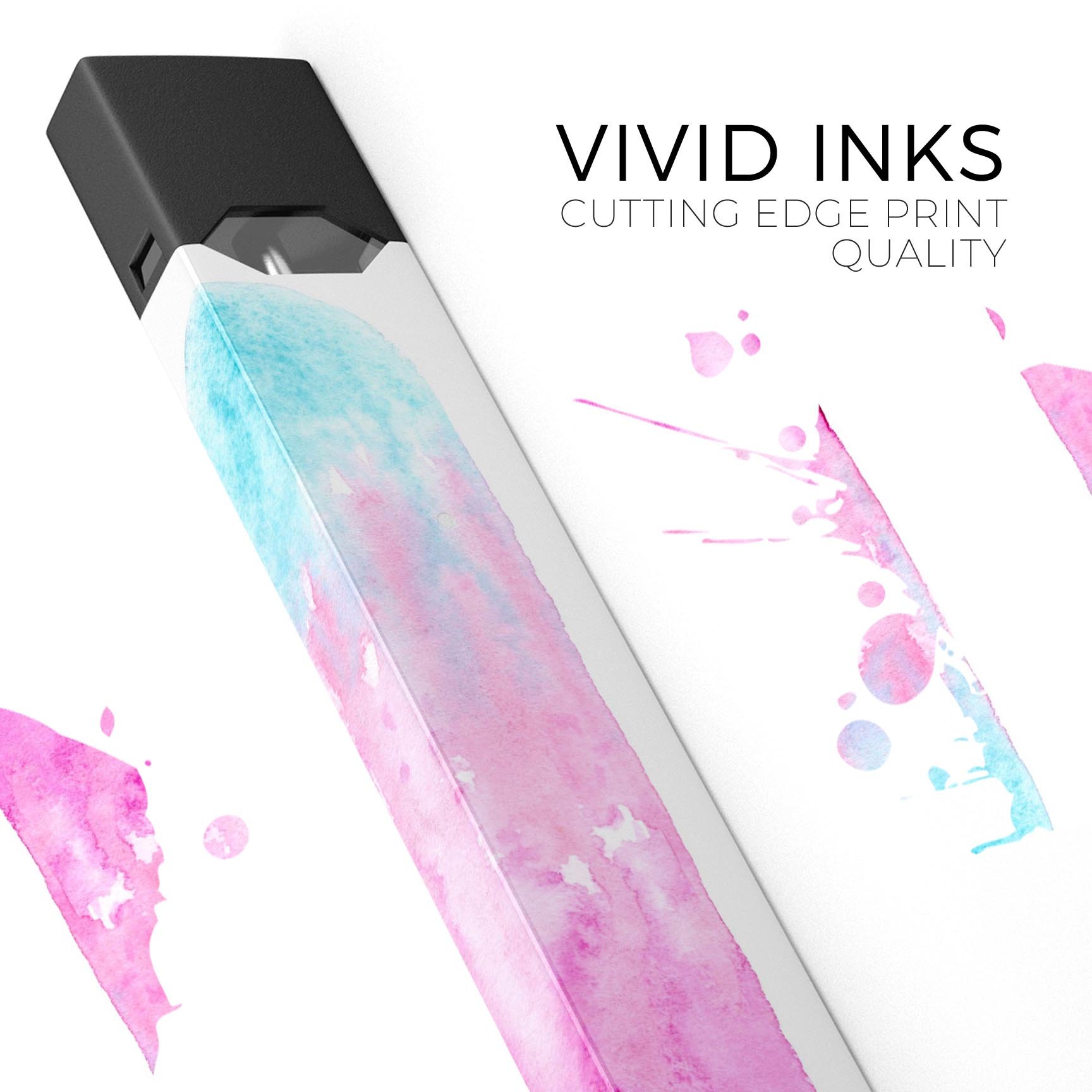 Summer Mode Ice Cream v14 premium decal skin for JUUL vaping device, featuring vibrant colors and a protective design.