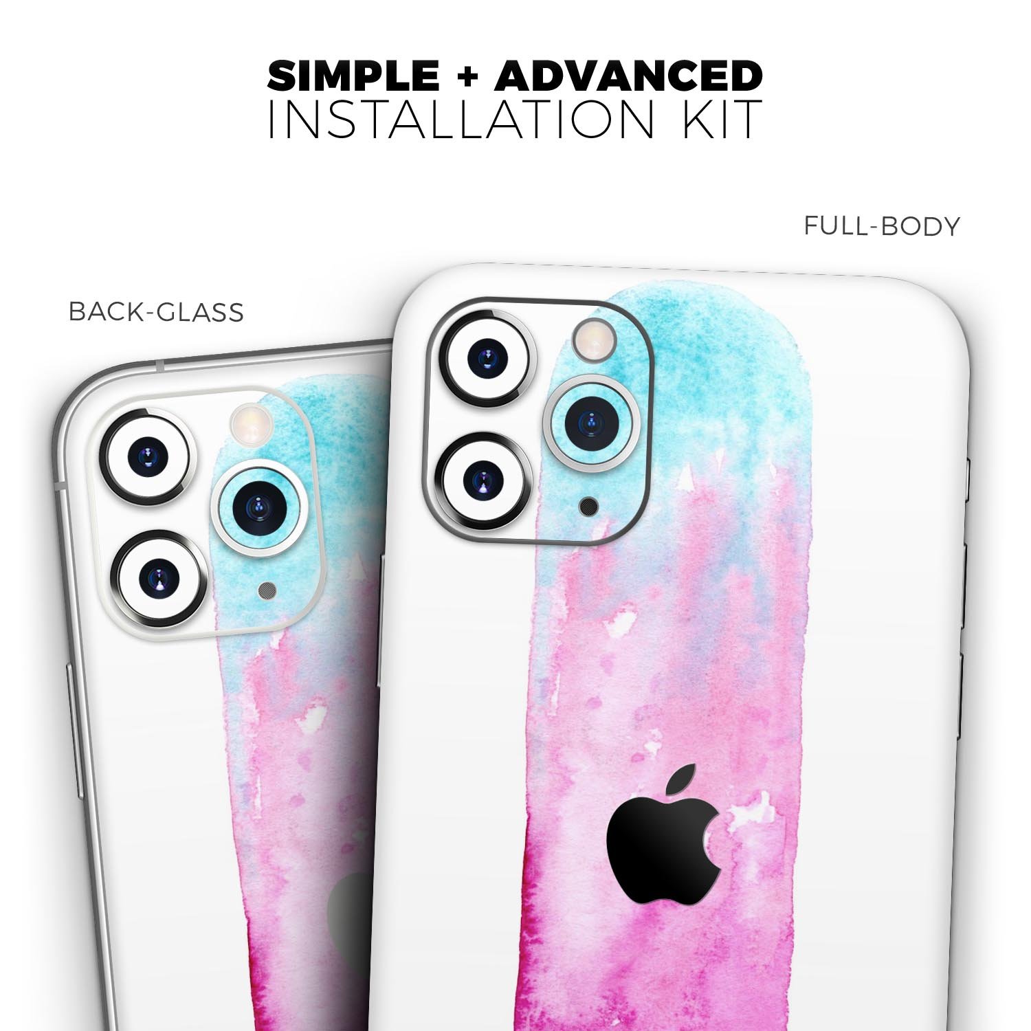 Summer Mode Ice Cream skin for Apple iPhone, featuring a vibrant design and premium vinyl material.