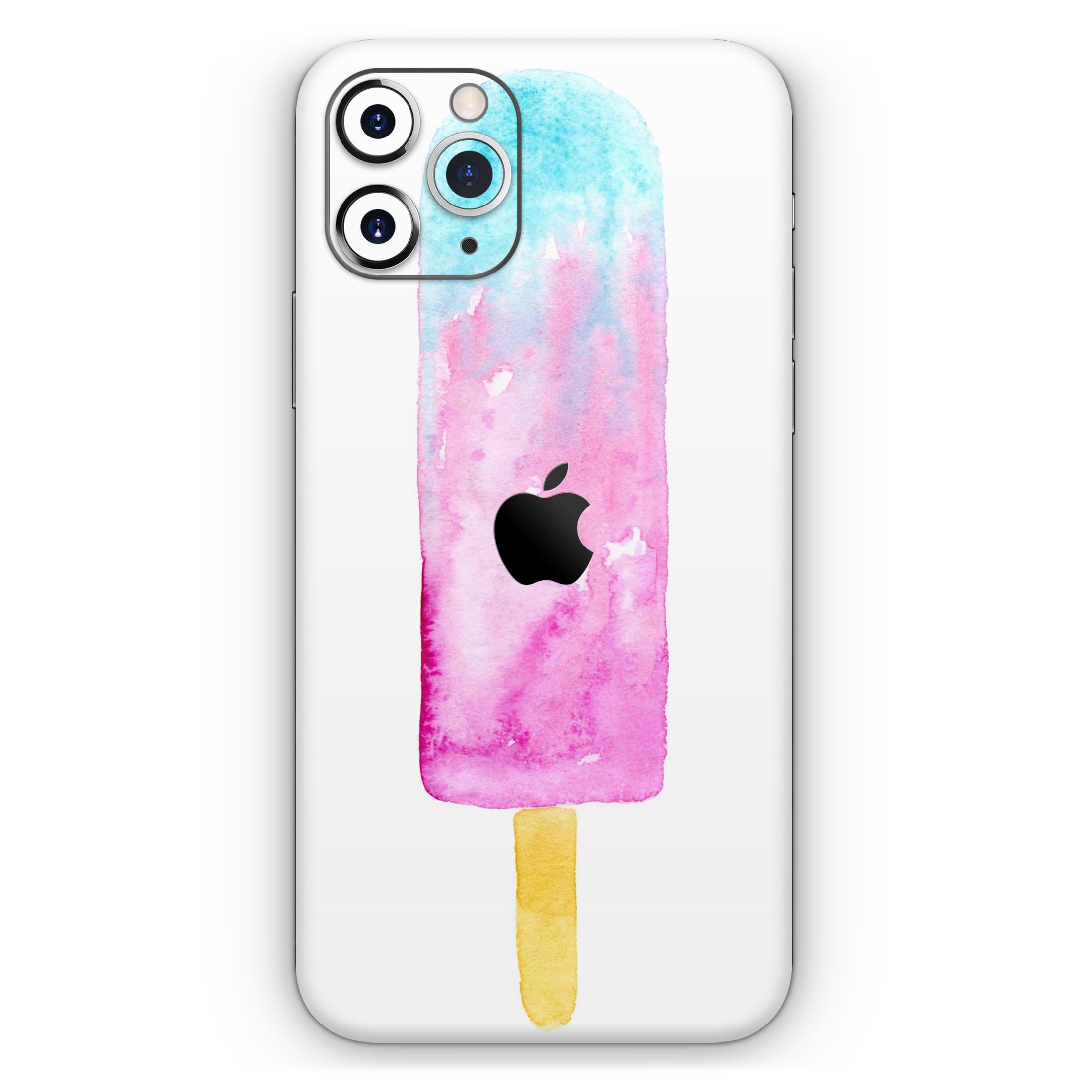 Summer Mode Ice Cream skin for Apple iPhone, featuring a vibrant design and premium vinyl material.