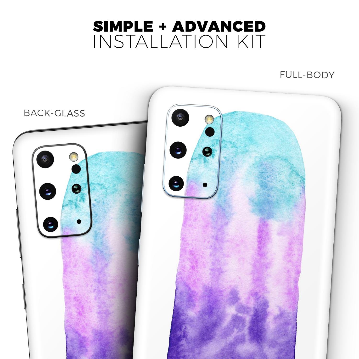 Summer Mode Ice Cream v3 Skin-Kit for Samsung Galaxy S-Series, featuring vibrant colors and a sleek design.