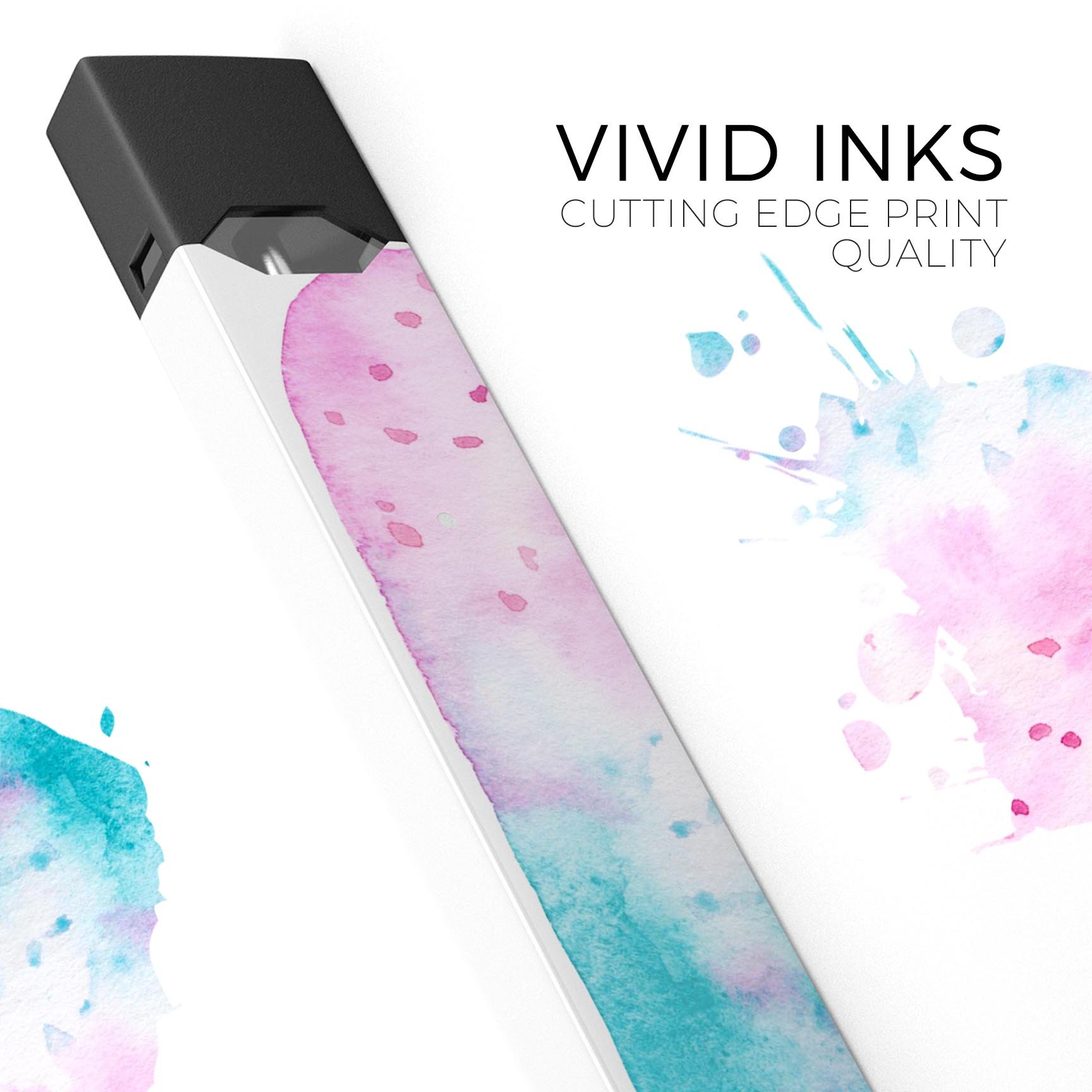 Summer Mode Ice Cream v7 decal skin for JUUL device, featuring vibrant colors and a protective design.