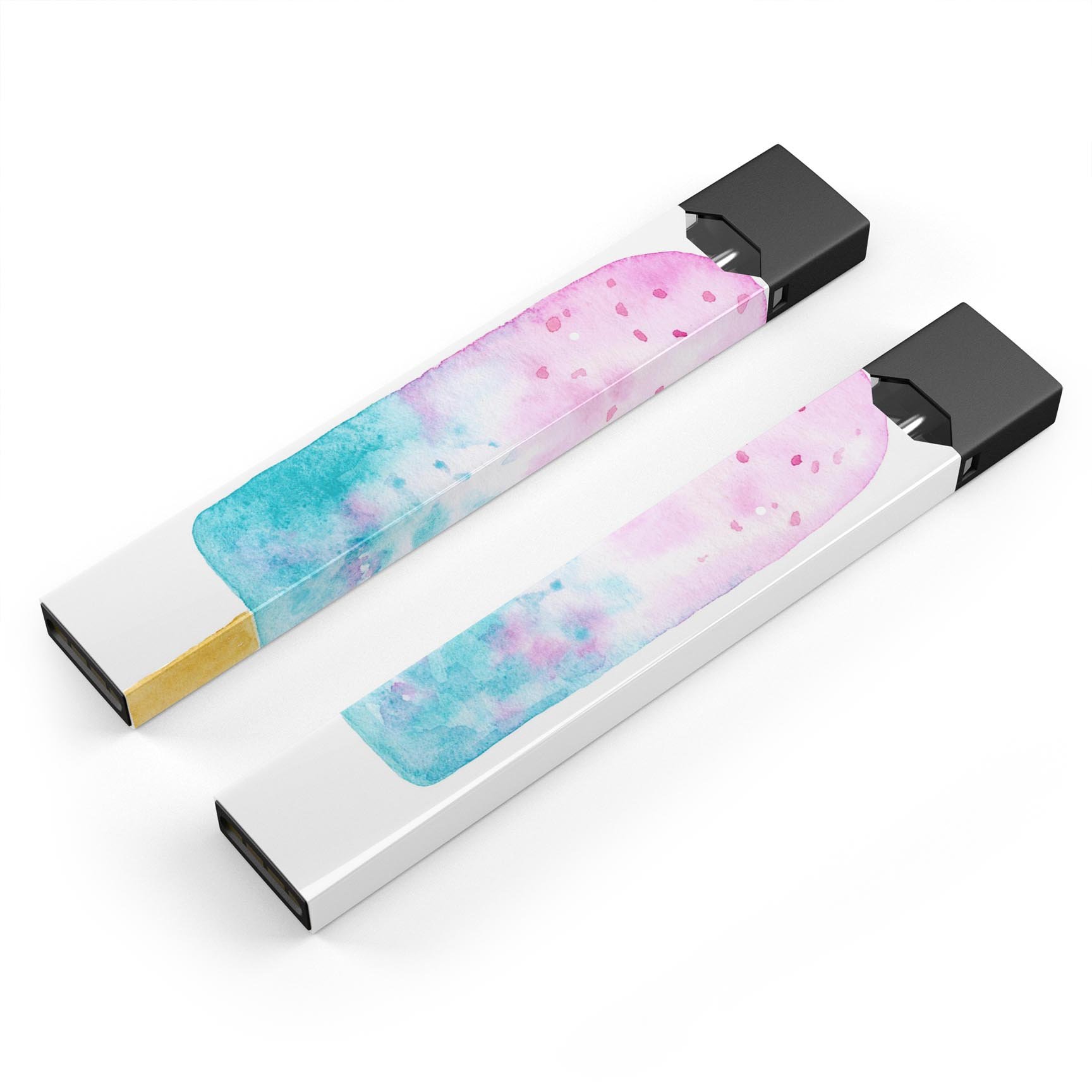 Summer Mode Ice Cream v7 decal skin for JUUL device, featuring vibrant colors and a protective design.