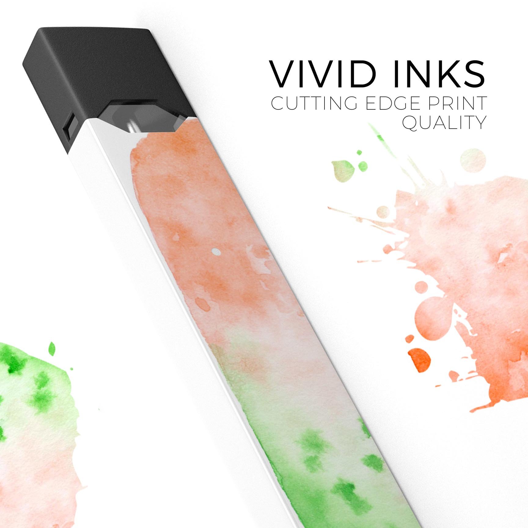 Summer Mode Ice Cream v8 premium decal skin for JUUL vaping device, featuring vibrant colors and a protective design.