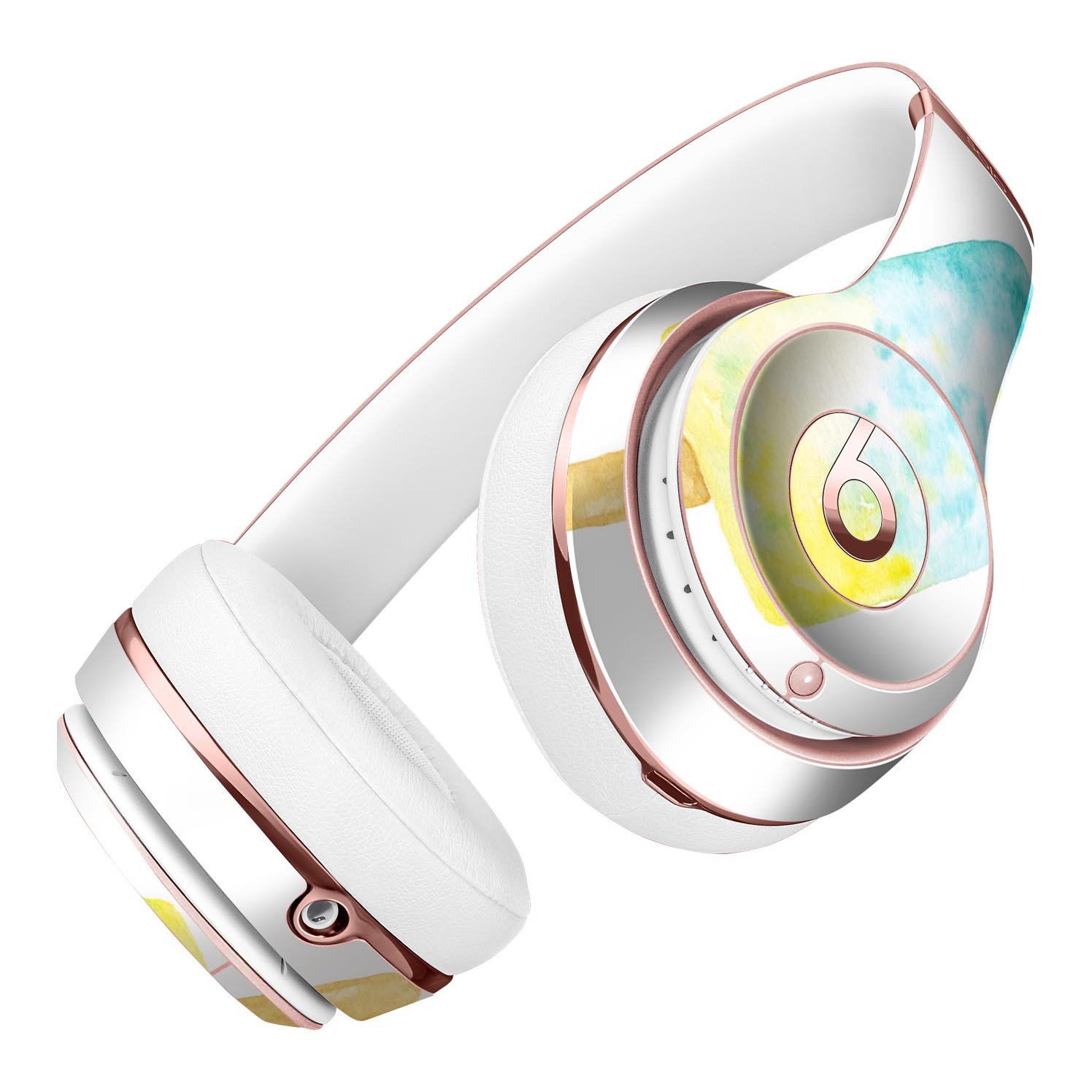 Summer Mode Ice Cream v9 Full-Body Skin Kit for Beats by Dre Solo 3 Wireless Headphones, showcasing vibrant colors and sleek design.