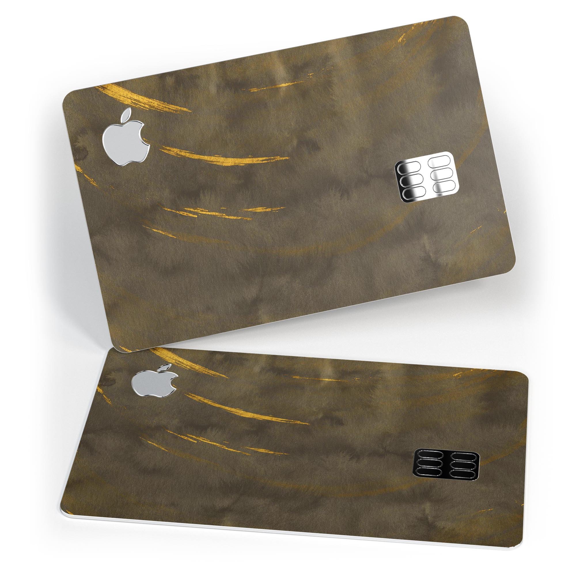 Premium protective decal skin-kit for Apple Card in a stylish design, showcasing bubble-free installation and durable vinyl material.