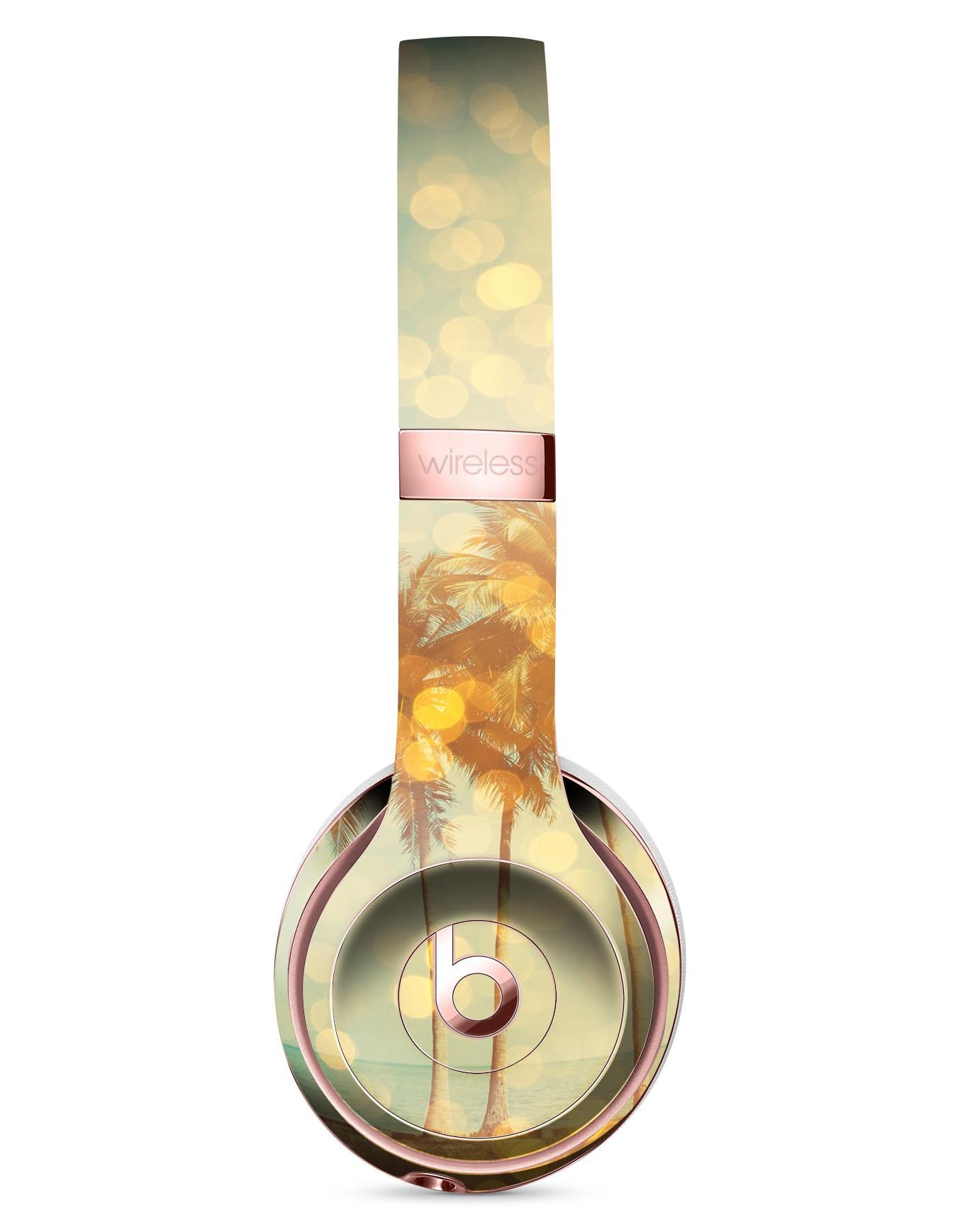 Sun-Kissed Day V2 Full-Body Skin Kit for Beats by Dre Solo 3, showcasing vibrant design and premium vinyl material.