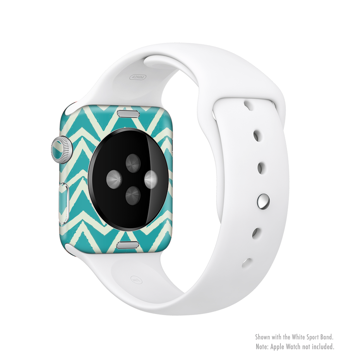 Bleeding Green Full-Body Skin Kit for Apple Watch, showcasing vibrant color and sleek design.