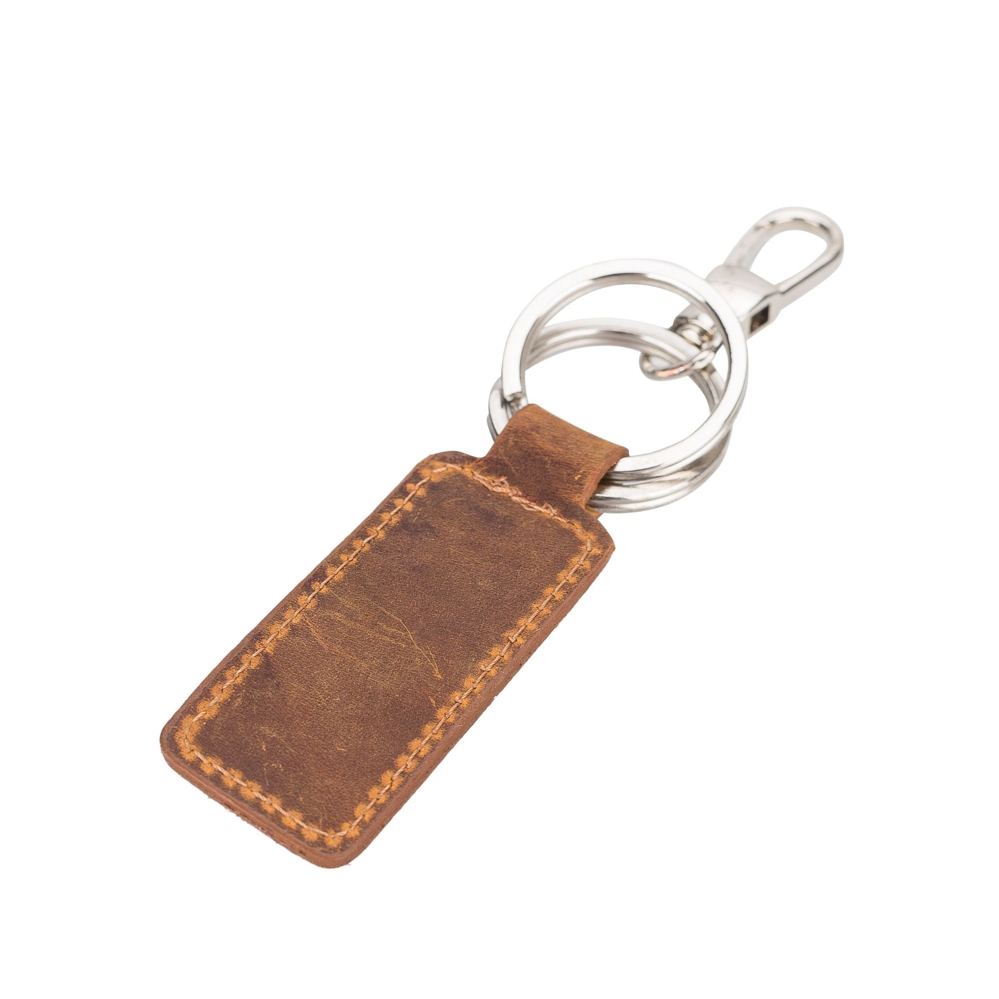 Thermopolis Handmade Genuine Leather Keychains in various colors showcasing premium quality and craftsmanship.