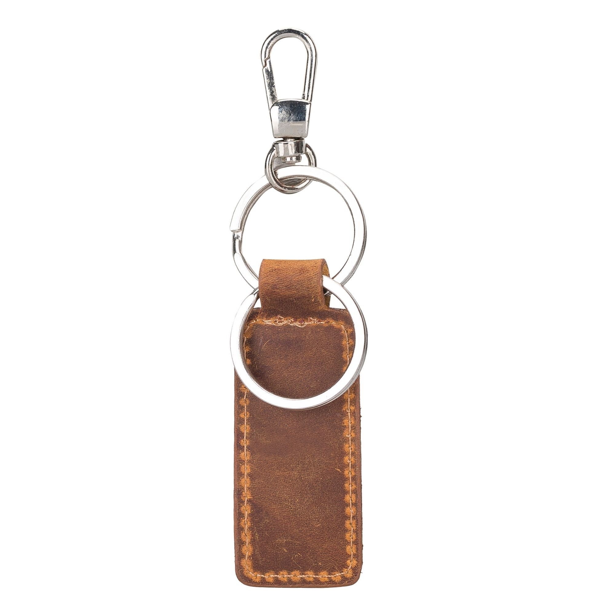 Thermopolis Handmade Genuine Leather Keychains in various colors showcasing premium quality and craftsmanship.