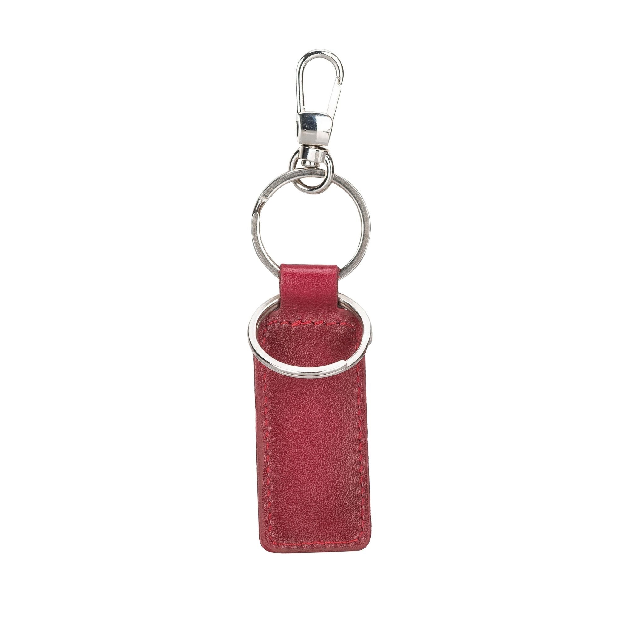 Thermopolis Handmade Genuine Leather Keychains in various colors showcasing premium quality and craftsmanship.