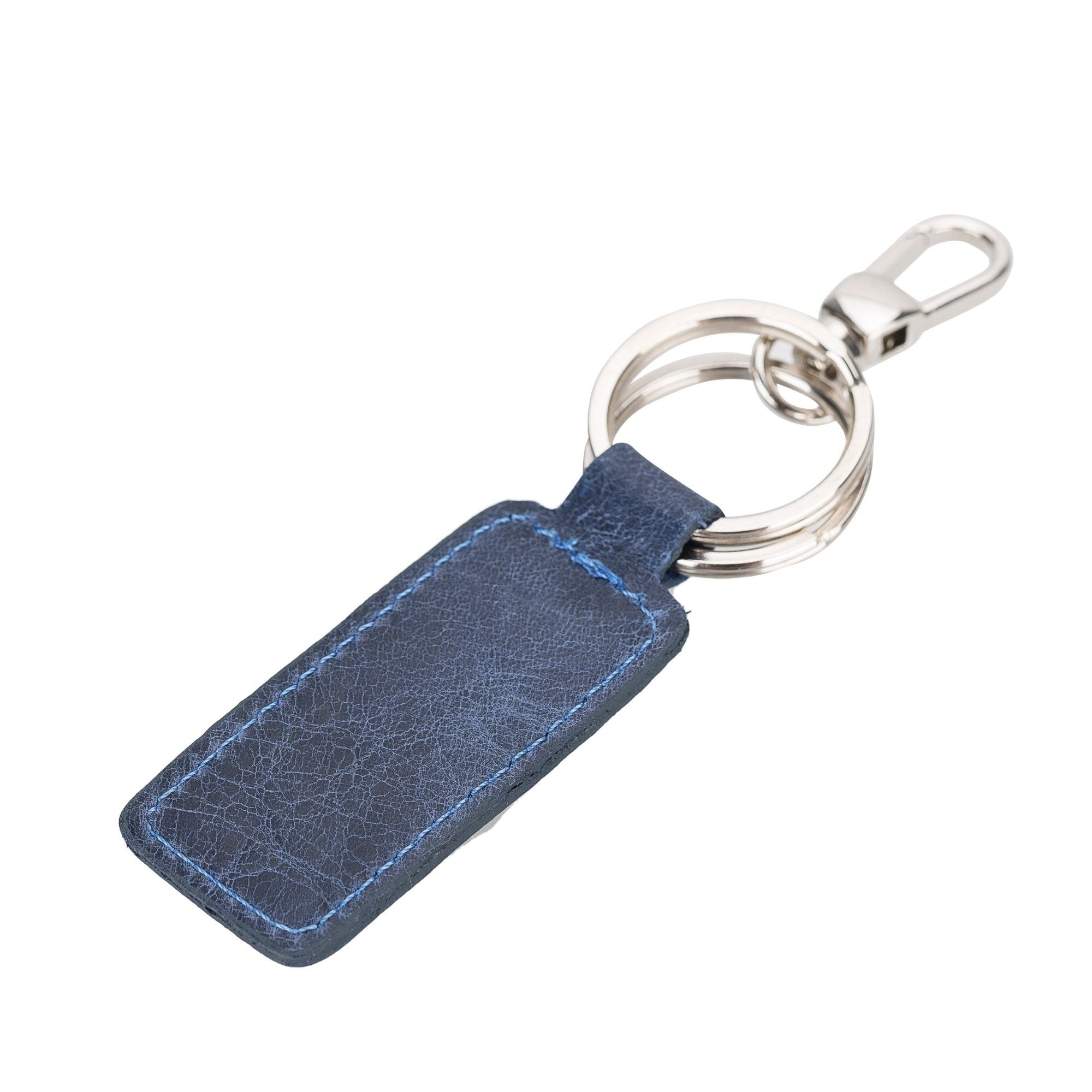 Thermopolis Handmade Genuine Leather Keychains in various colors showcasing premium quality and craftsmanship.