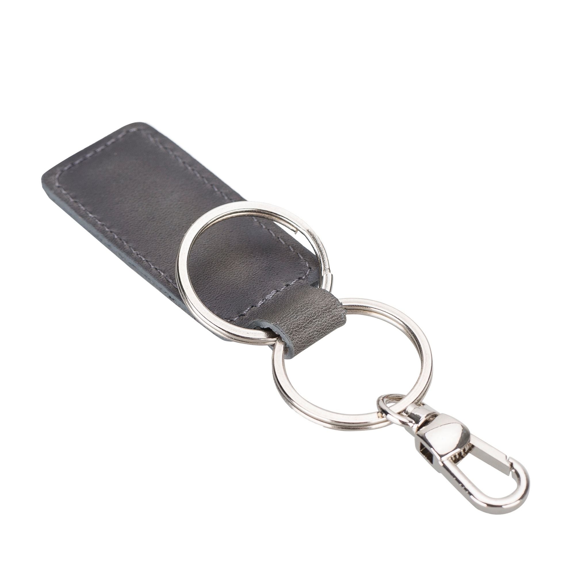 Thermopolis Handmade Genuine Leather Keychains in various colors showcasing premium quality and craftsmanship.