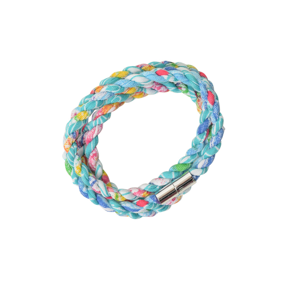 Colorful Threads - Prints + Patterns displayed in various styles for jewelry and accessories.