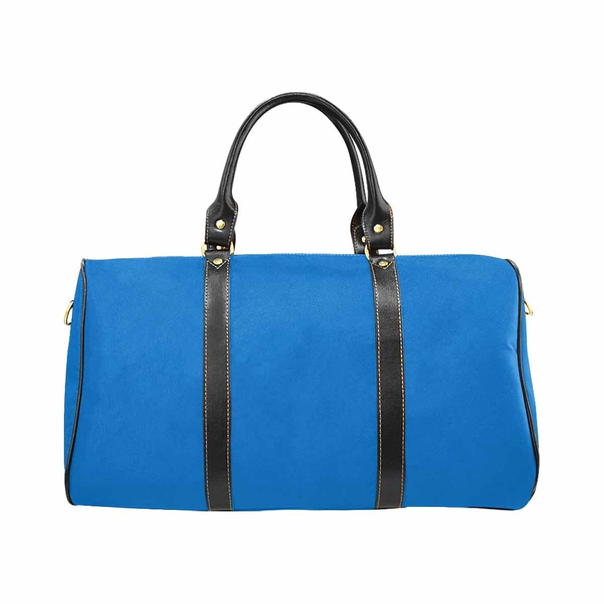 Blue Grotto Leather Carry-On Travel Bag with spacious design and durable features.