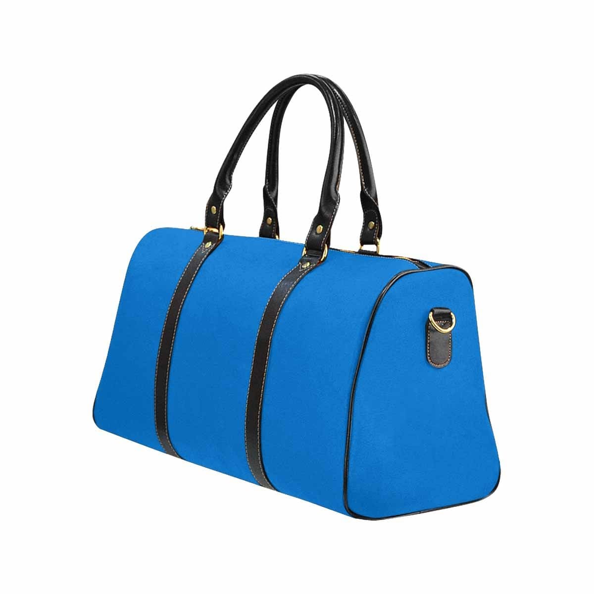 Blue Grotto Leather Carry-On Travel Bag with spacious design and durable features.