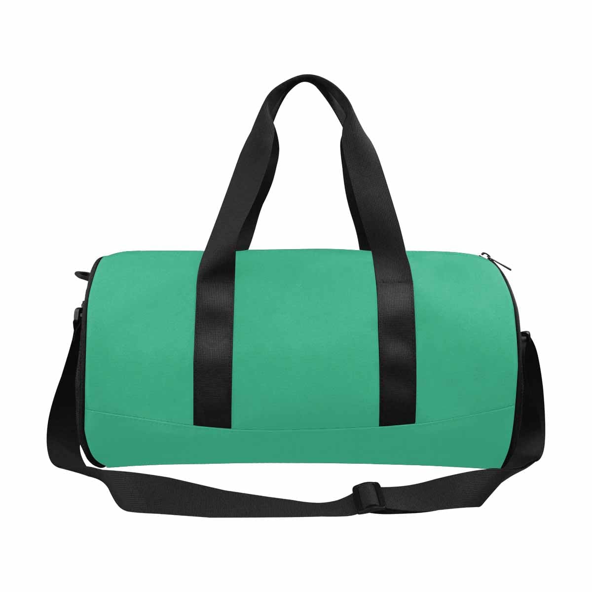 Mint Green Travel Duffel Bag with waterproof fabric and spacious design, ideal for travel and outdoor activities.