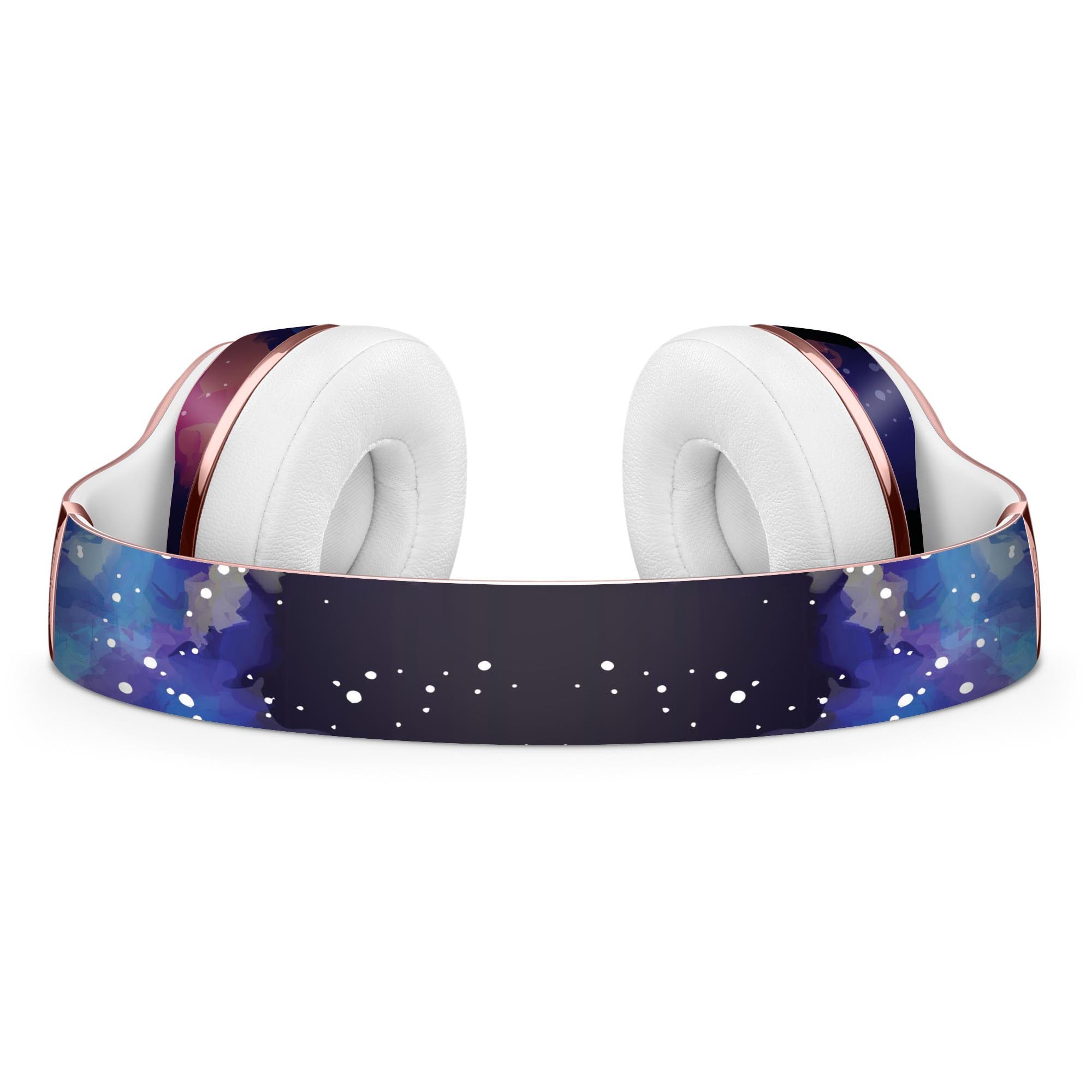 Trilateral Eternal Space V2 Full-Body Skin Kit for Beats by Dre Solo 3 Wireless Headphones, showcasing vibrant design and precise fit.