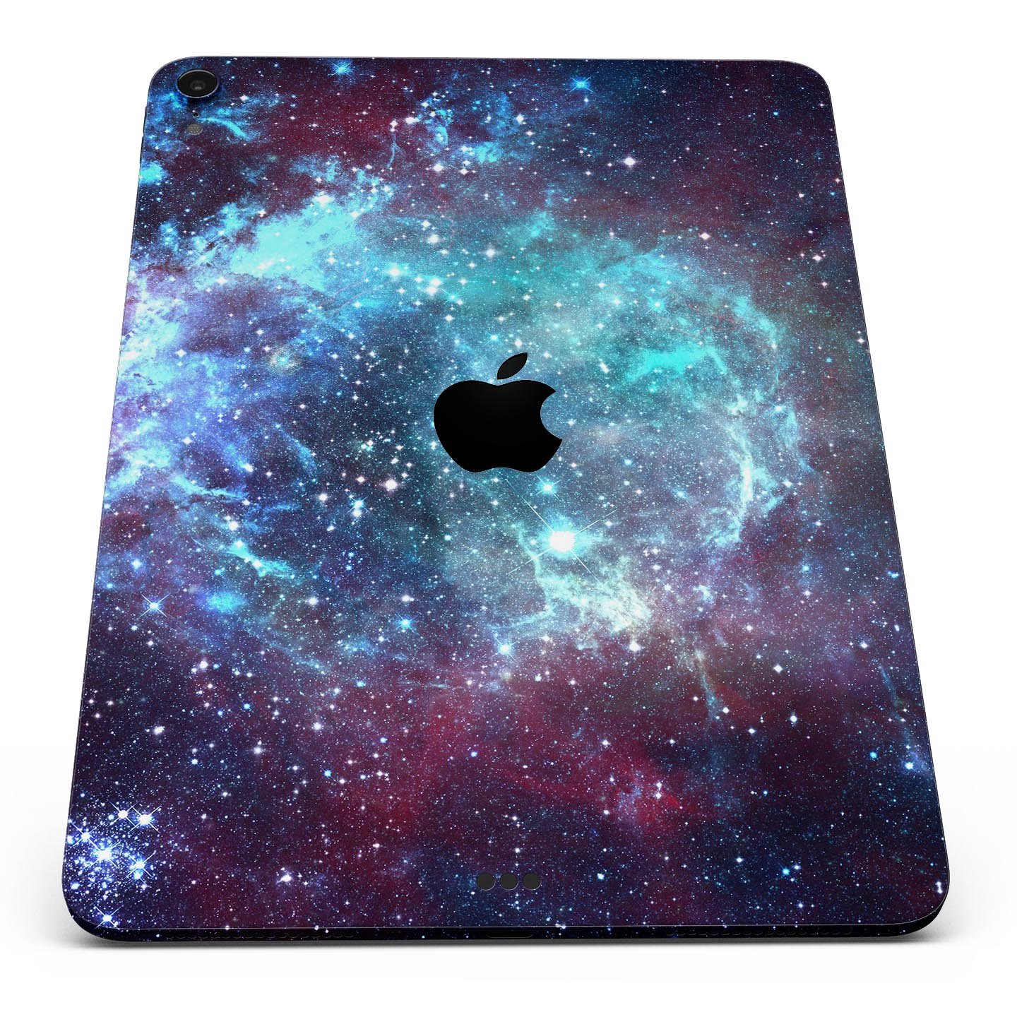 Trippy Space full body skin decal for Apple iPad Pro, showcasing vibrant colors and intricate design.