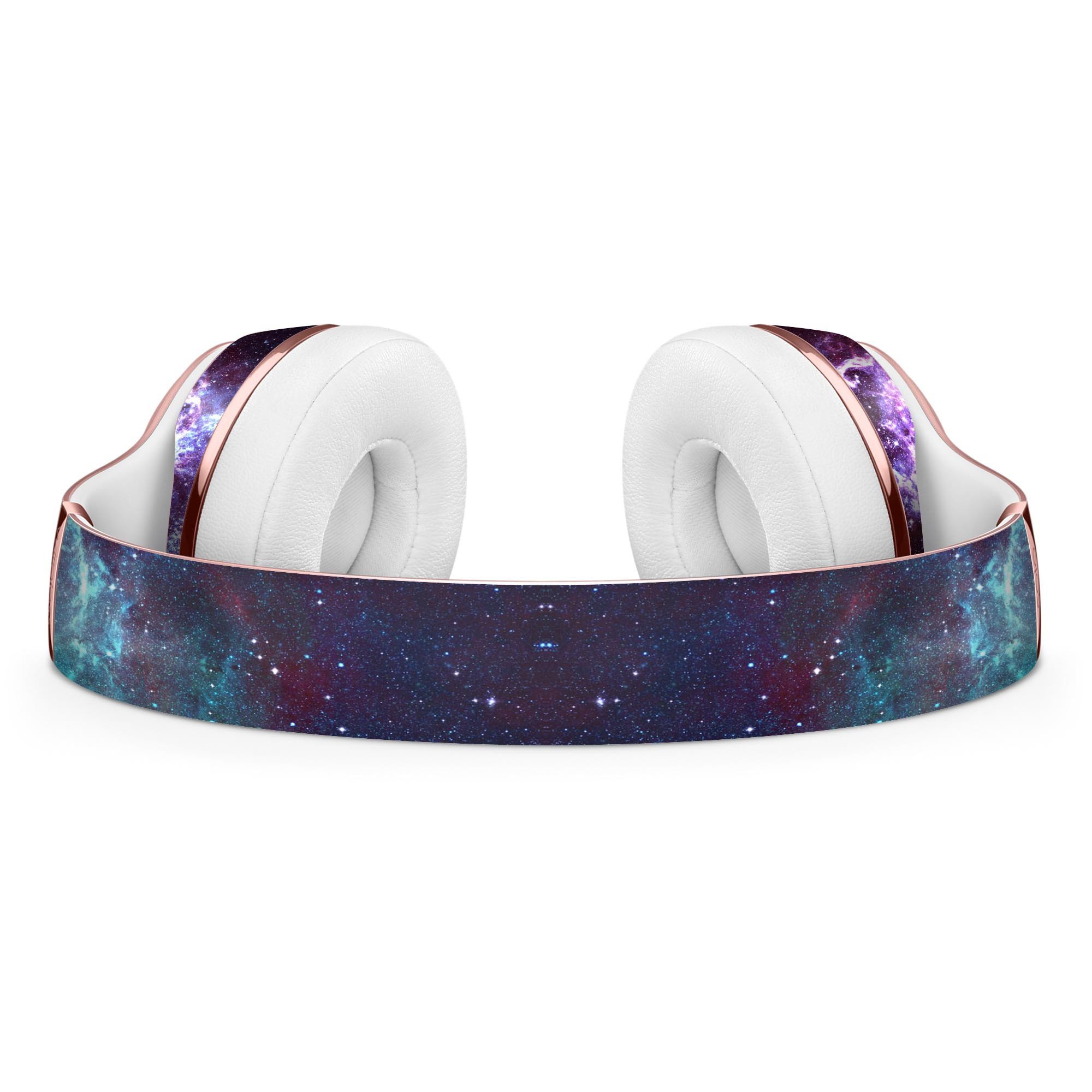 Trippy Space Full-Body Skin Kit for Beats by Dre Solo 3 Wireless, showcasing vibrant colors and unique design.