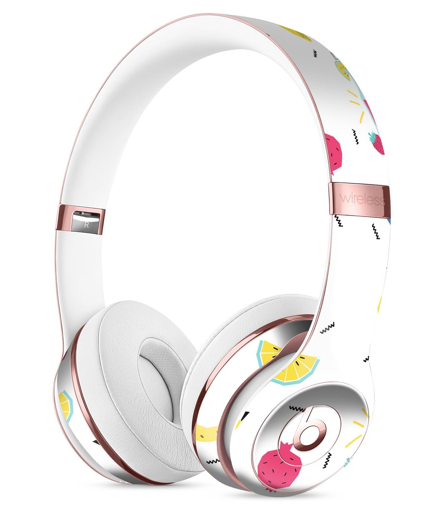 Tropical Summer Love Full-Body Skin Kit for Beats by Dre Solo 3, showcasing vibrant colors and a sleek design.