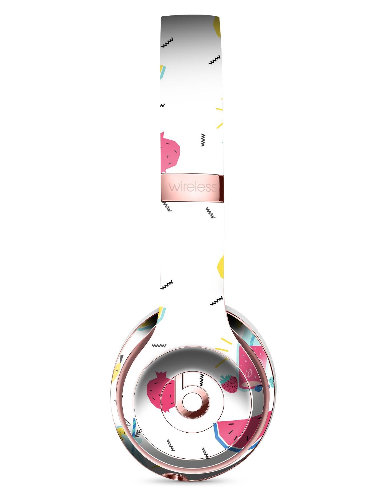 Tropical Summer Love Full-Body Skin Kit for Beats by Dre Solo 3, showcasing vibrant colors and a sleek design.