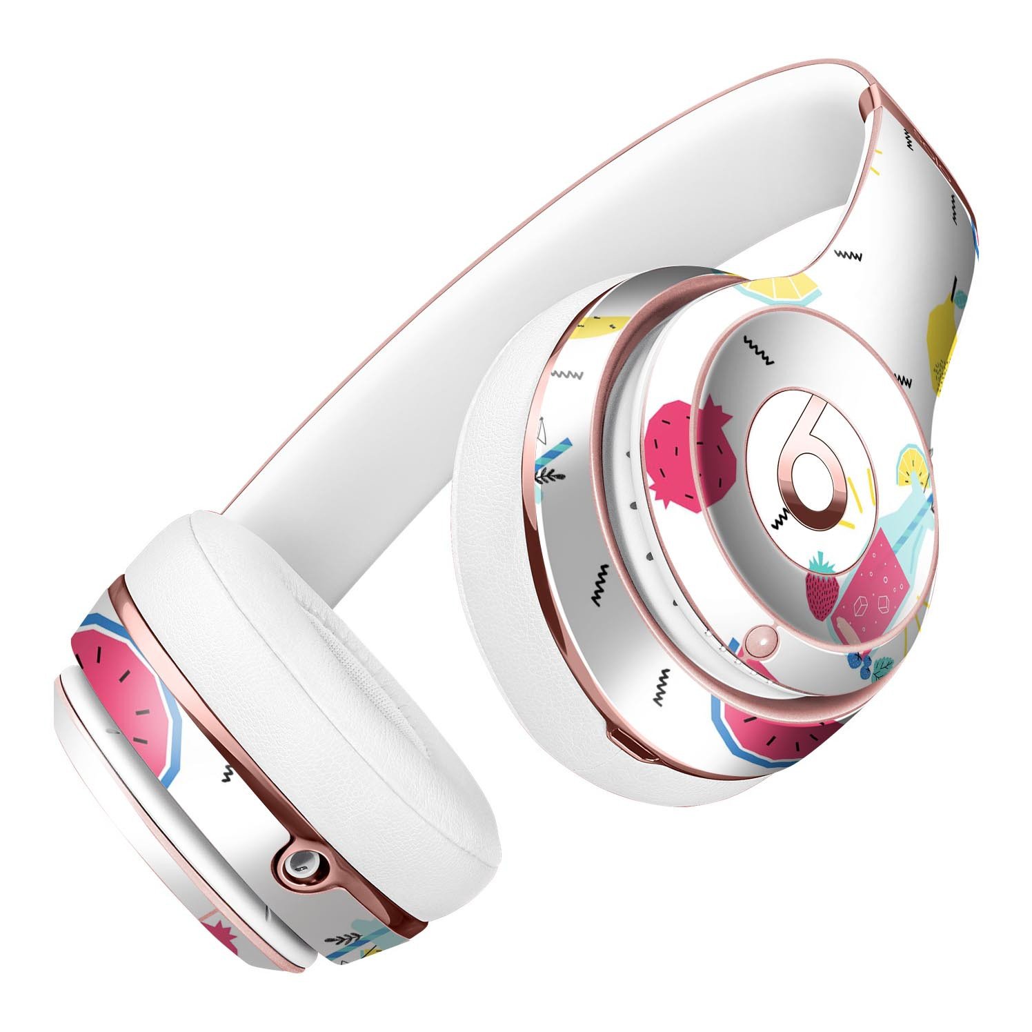 Tropical Summer Love Full-Body Skin Kit for Beats by Dre Solo 3, showcasing vibrant colors and a sleek design.