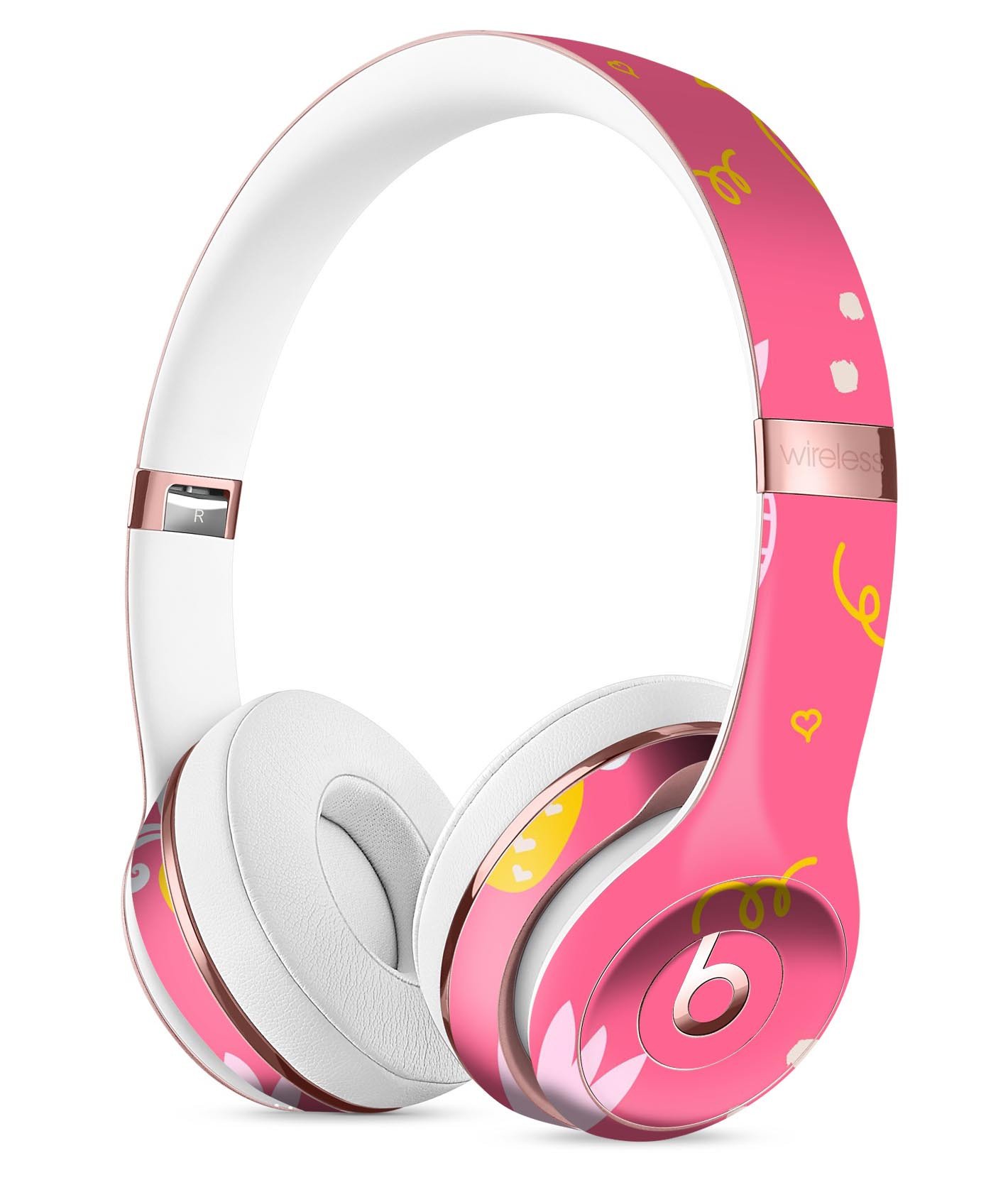 Tropical Summer Love v2 Full-Body Skin Kit for Beats by Dre Solo 3, featuring vibrant tropical design and precision-cut fit.