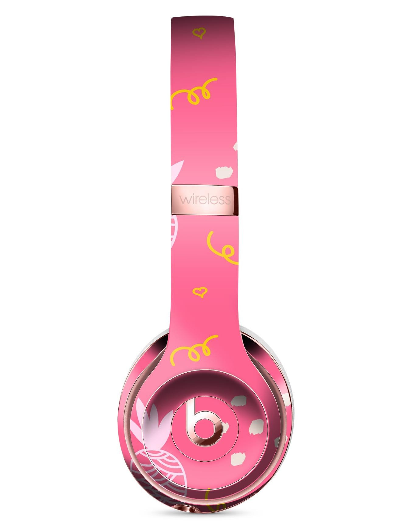 Tropical Summer Love v2 Full-Body Skin Kit for Beats by Dre Solo 3, featuring vibrant tropical design and precision-cut fit.