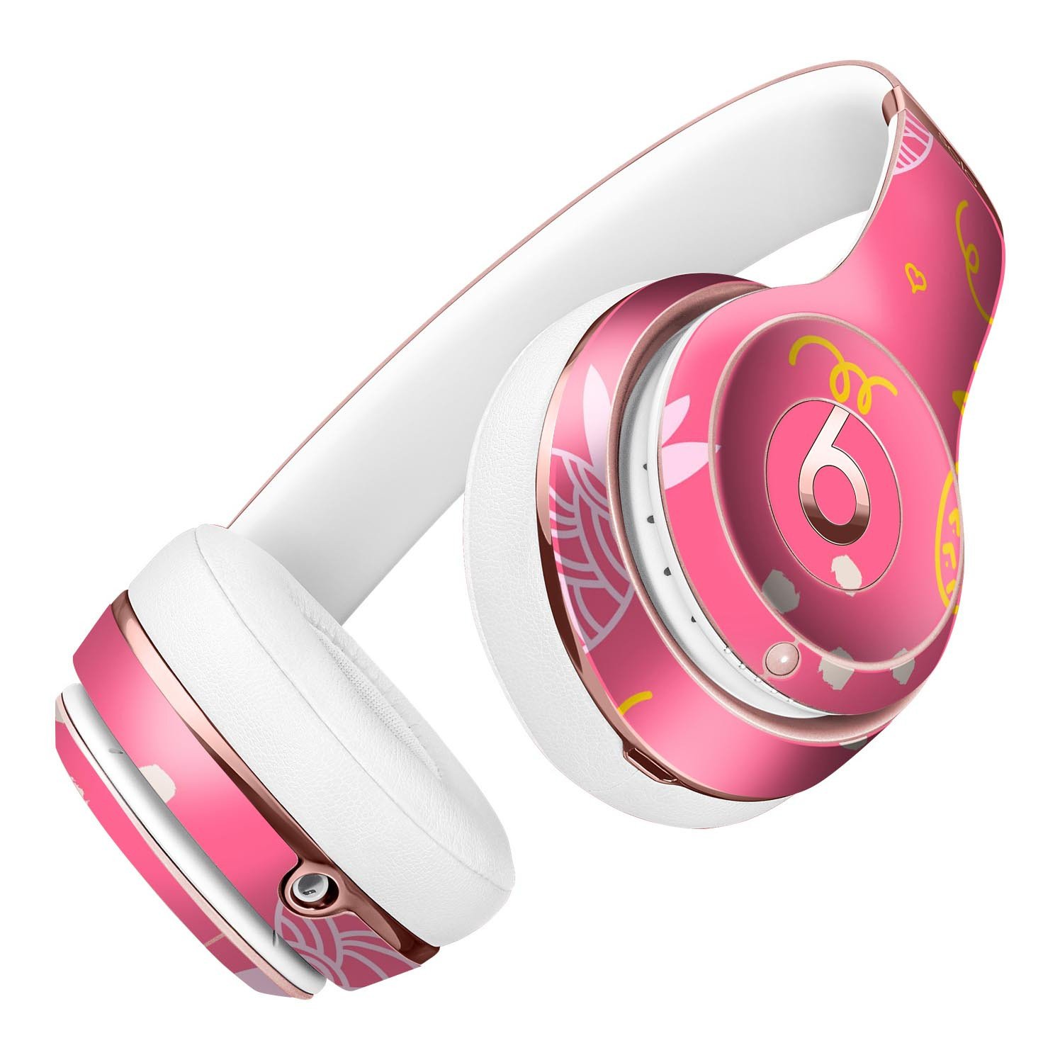 Tropical Summer Love v2 Full-Body Skin Kit for Beats by Dre Solo 3, featuring vibrant tropical design and precision-cut fit.