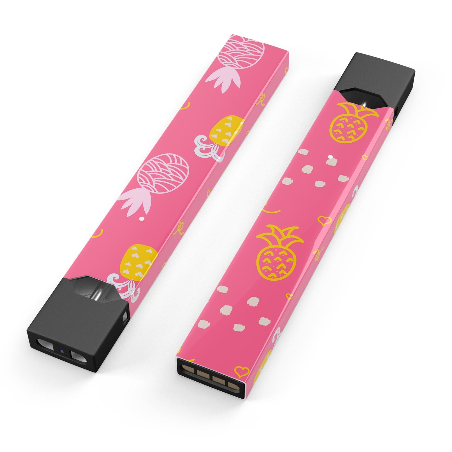 Tropical Summer Love v2 premium decal skin-wrap sticker for JUUL device, featuring vibrant tropical design and protective lamination.