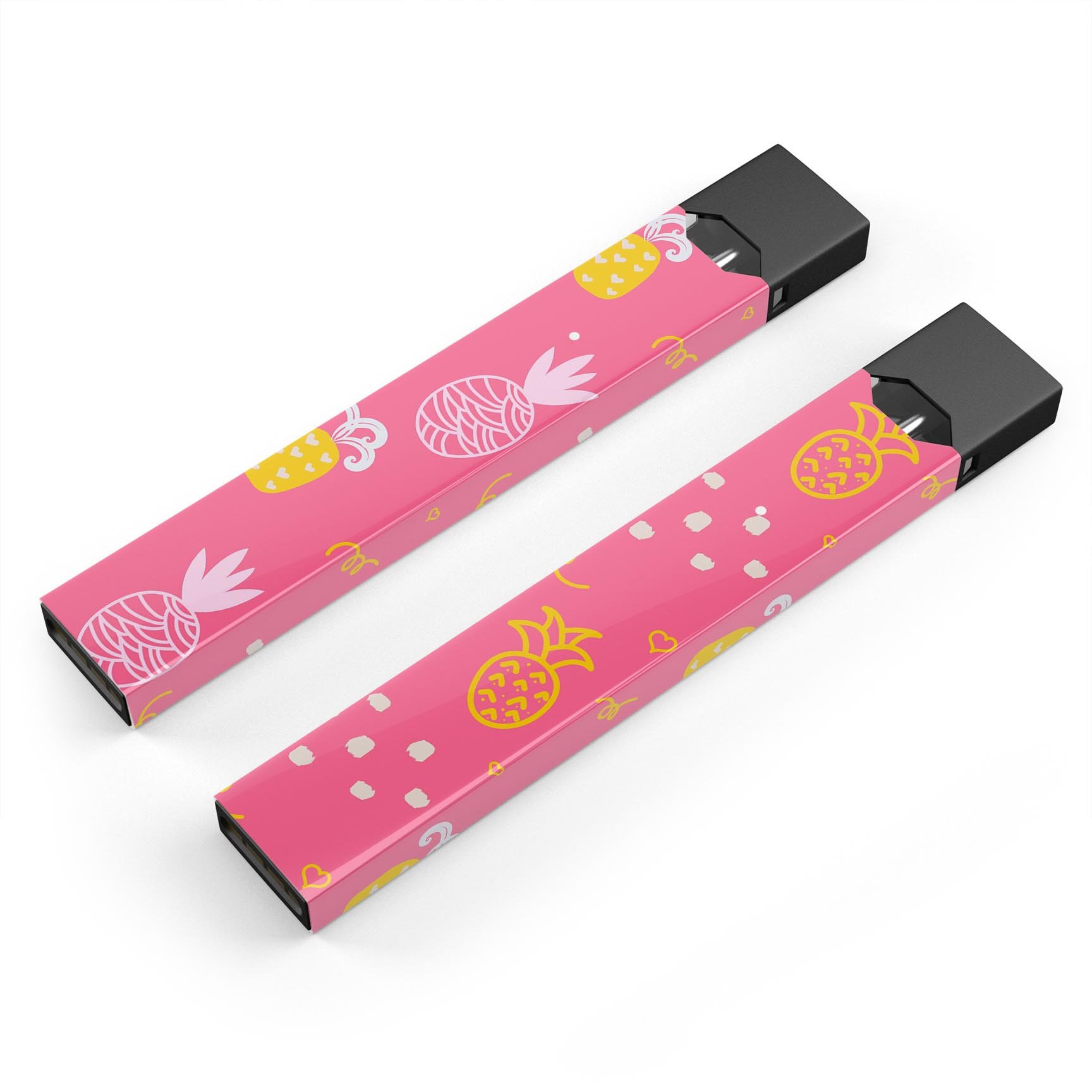 Tropical Summer Love v2 premium decal skin-wrap sticker for JUUL device, featuring vibrant tropical design and protective lamination.