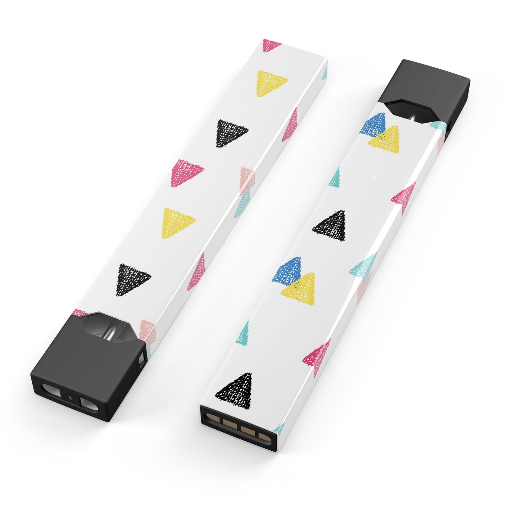 Tropical Summer Love v3 premium decal skin-wrap sticker designed for JUUL vaping device, showcasing vibrant colors and a stylish design.