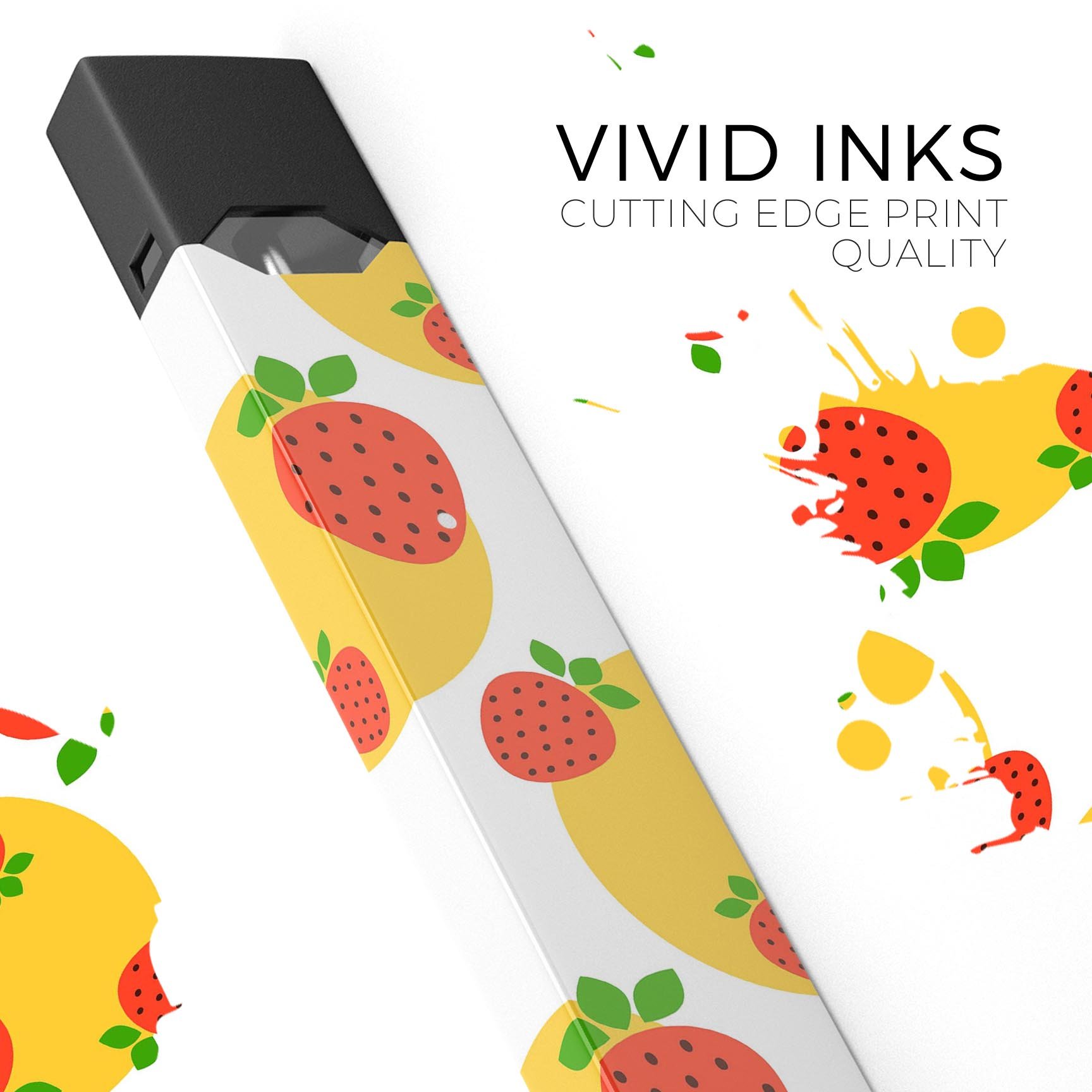 Tropical Summer Love v5 premium decal skin-wrap sticker for JUUL vaping device, featuring vibrant tropical design and protective layers.