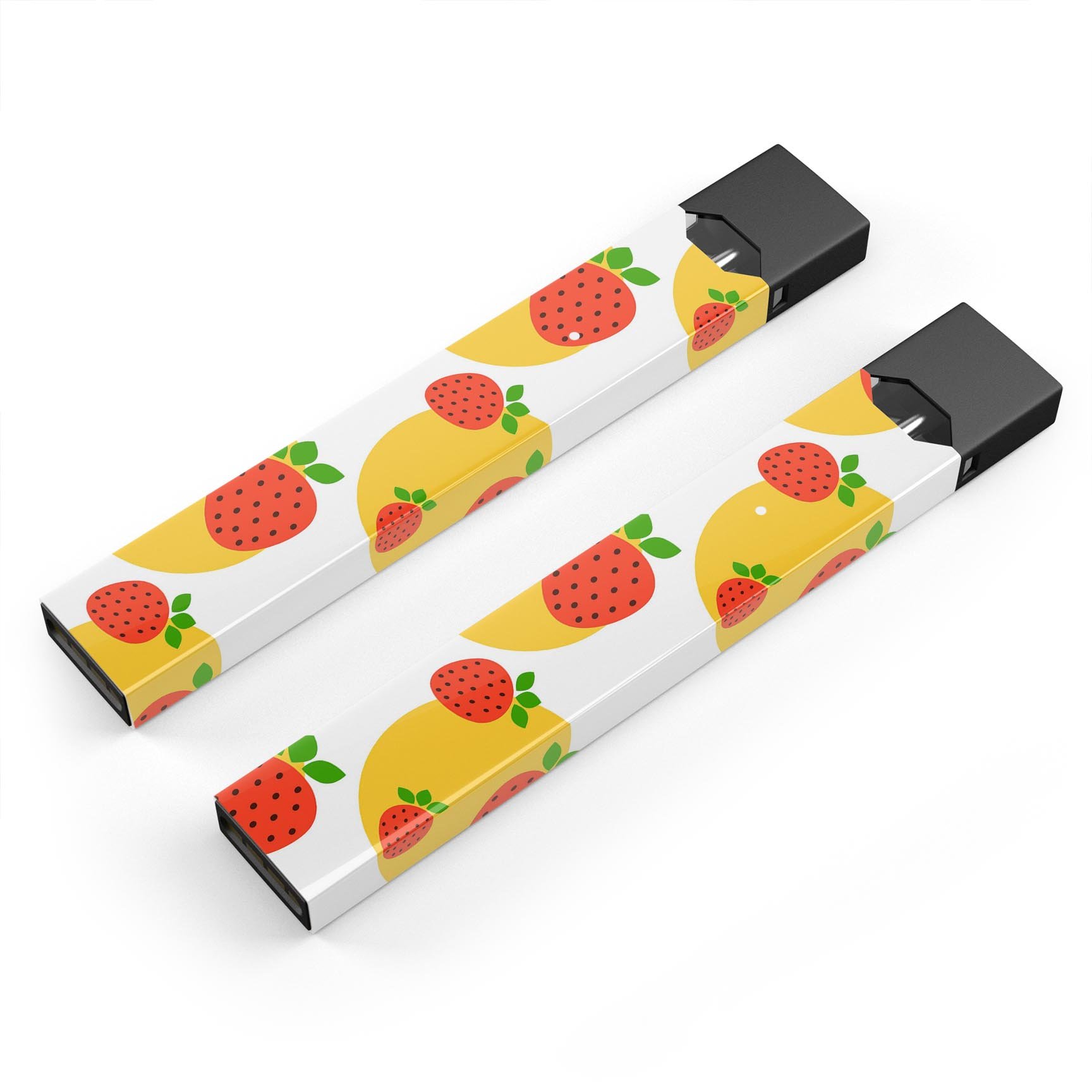 Tropical Summer Love v5 premium decal skin-wrap sticker for JUUL vaping device, featuring vibrant tropical design and protective layers.