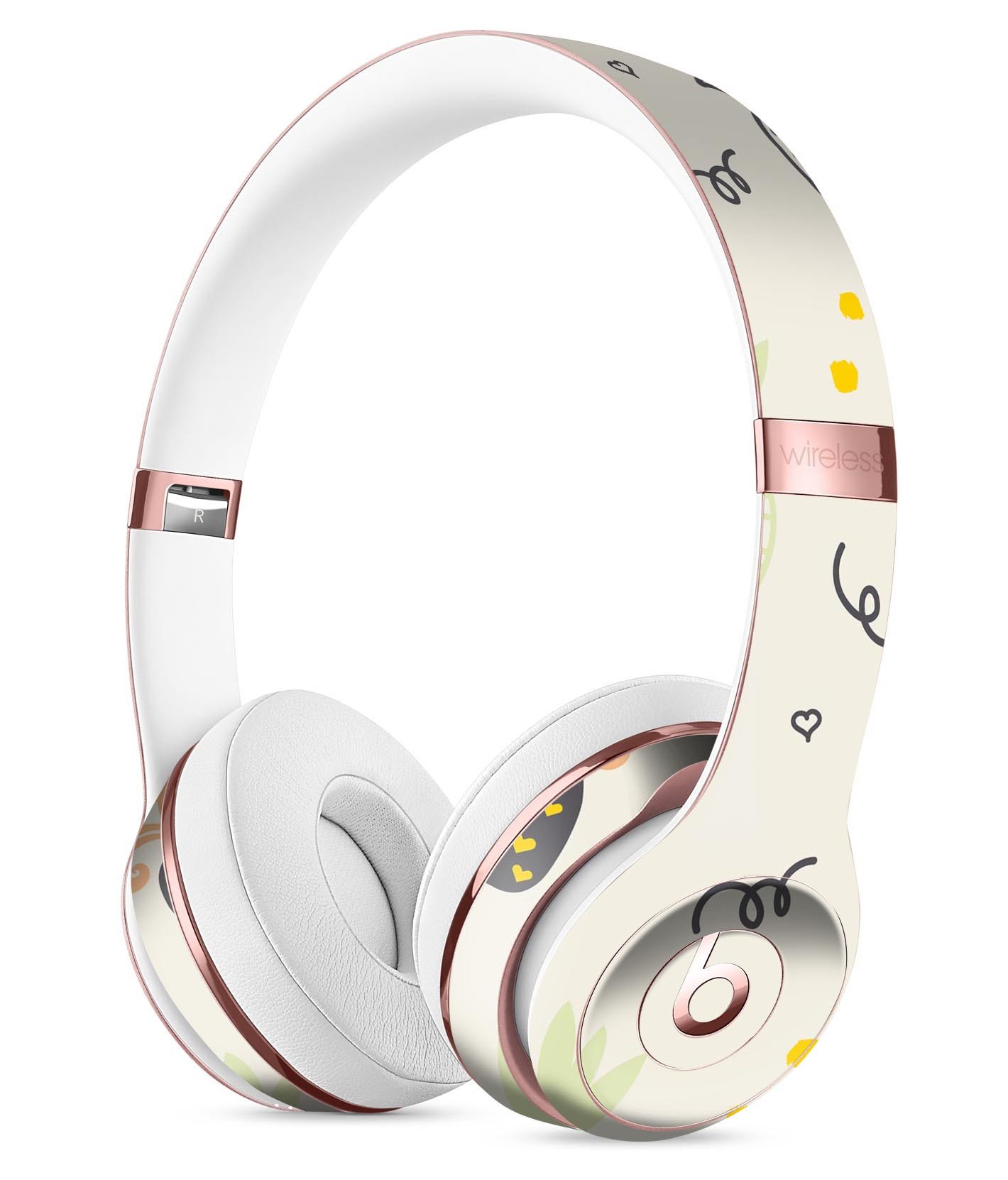 Tropical Summer Love v7 Full-Body Skin Kit for Beats by Dre Solo 3, showcasing vibrant design and precise fit.