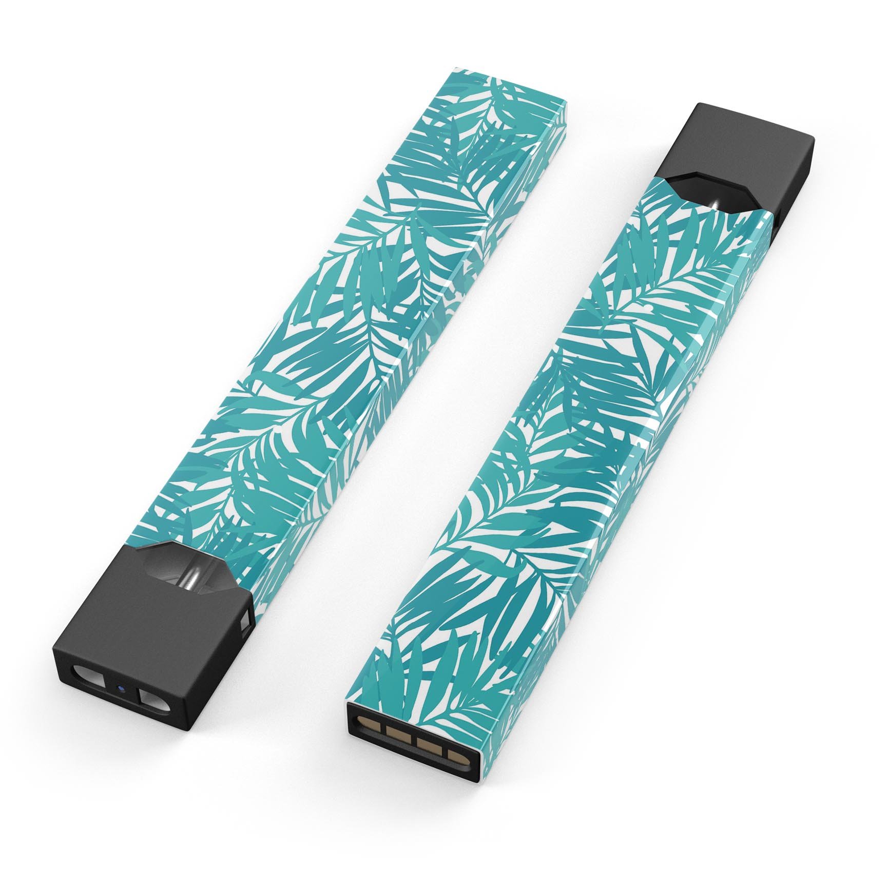 Tropical Summer v2 premium decal skin-wrap sticker for JUUL device, featuring a vibrant tropical design and protective lamination.