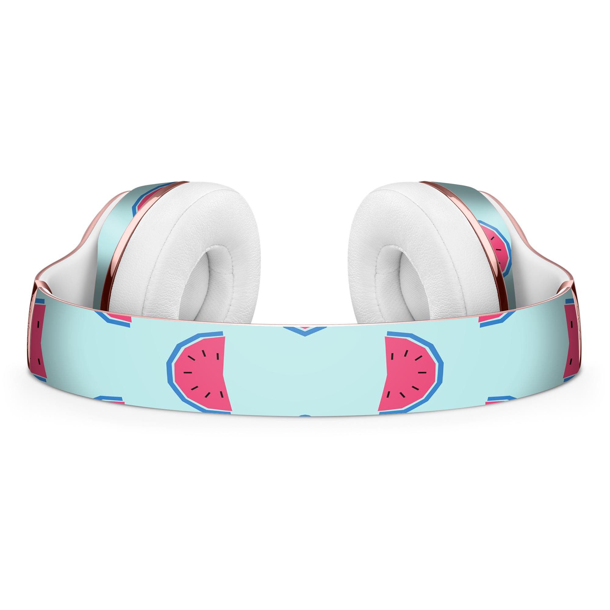 Tropical Summer WaterMelins v1 Full-Body Skin Kit for Beats by Dre Solo 3 Wireless Headphones, showcasing vibrant tropical design.