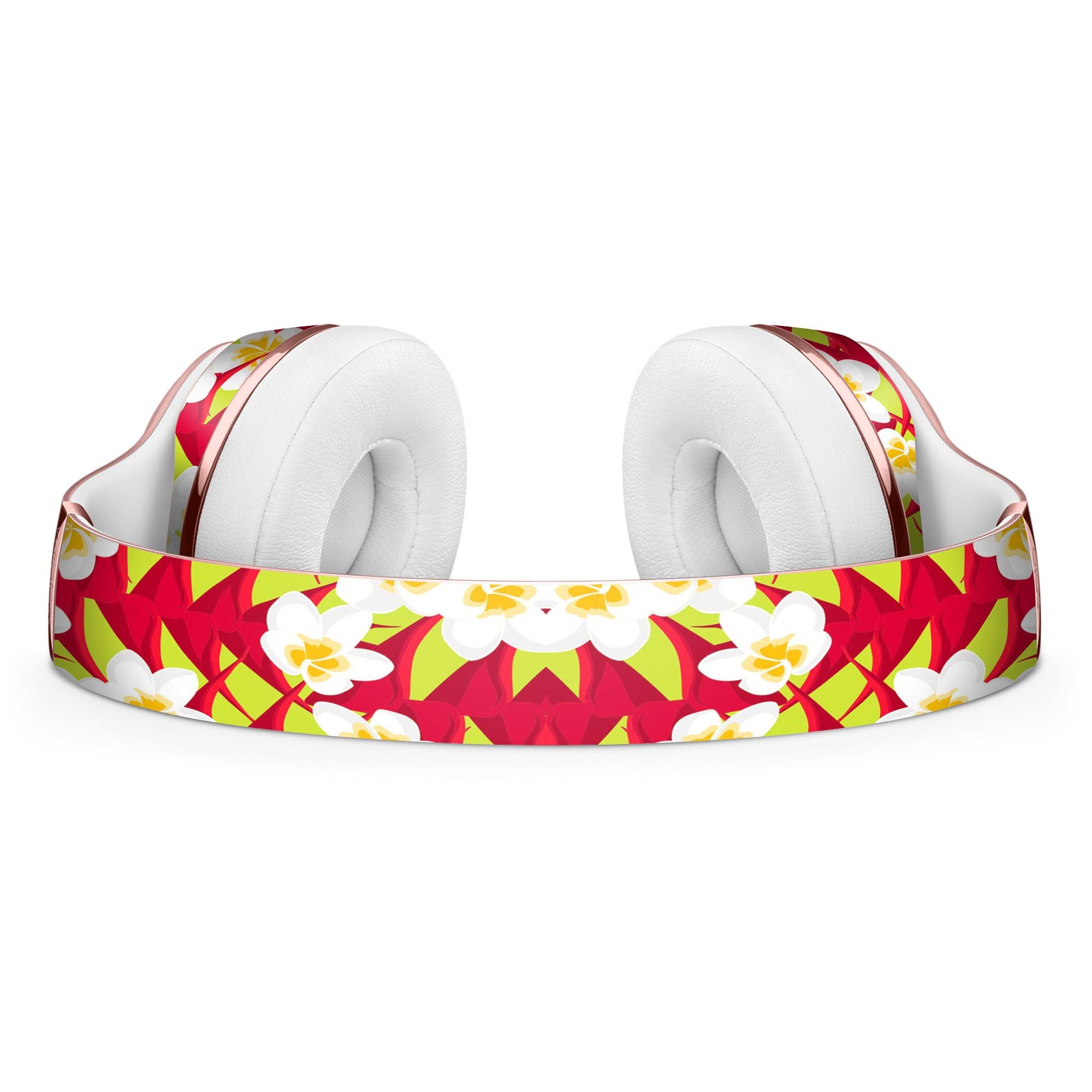 Tropical Twist v9 Full-Body Skin Kit for Beats by Dre Solo 3, showcasing vibrant tropical design and premium vinyl material.