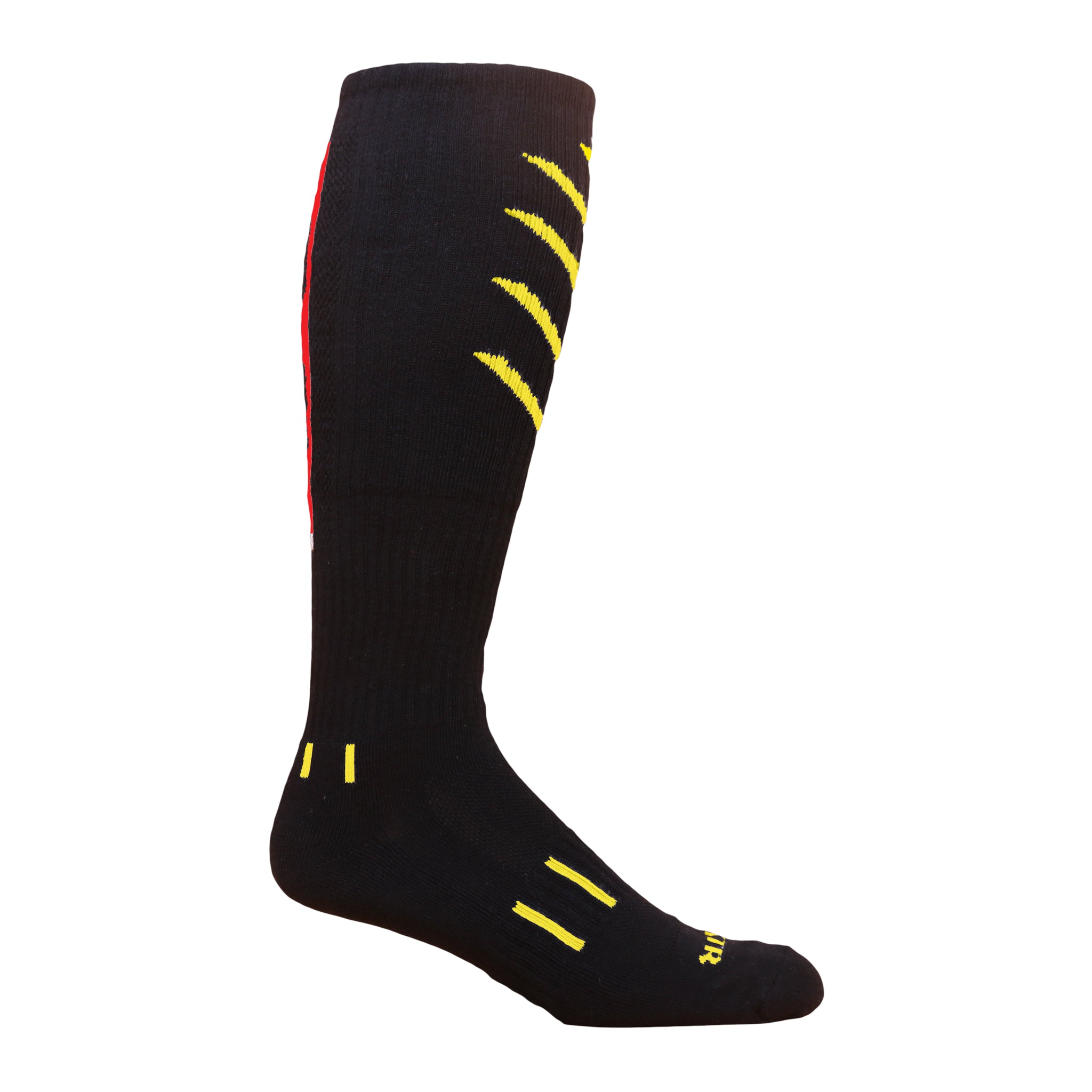 A pair of VEKTR Deadlift Socks designed for athletes, featuring a snug fit and reinforced toe and heel for durability.