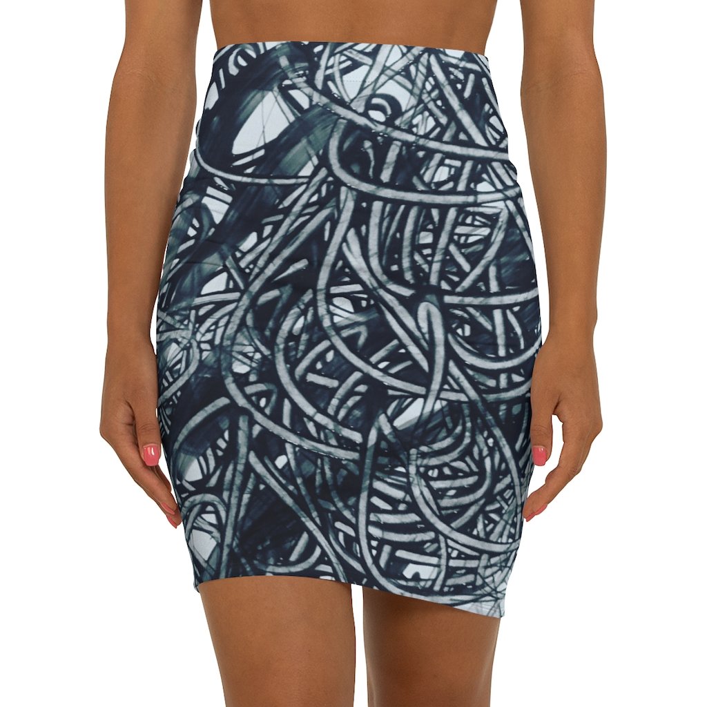 Version Of Roots Women's Mini Skirt showcasing its stylish design and comfortable fabric blend.