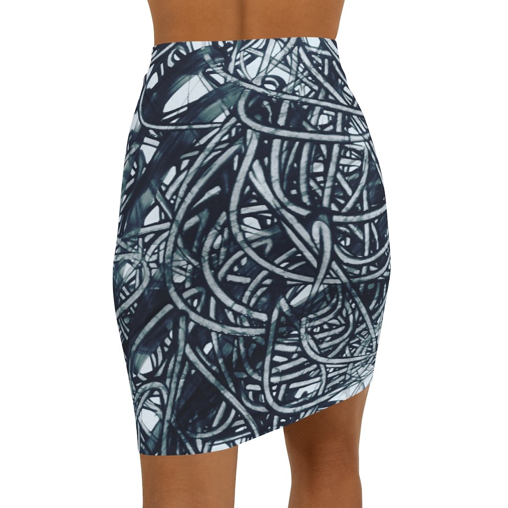 Version Of Roots Women's Mini Skirt showcasing its stylish design and comfortable fabric blend.