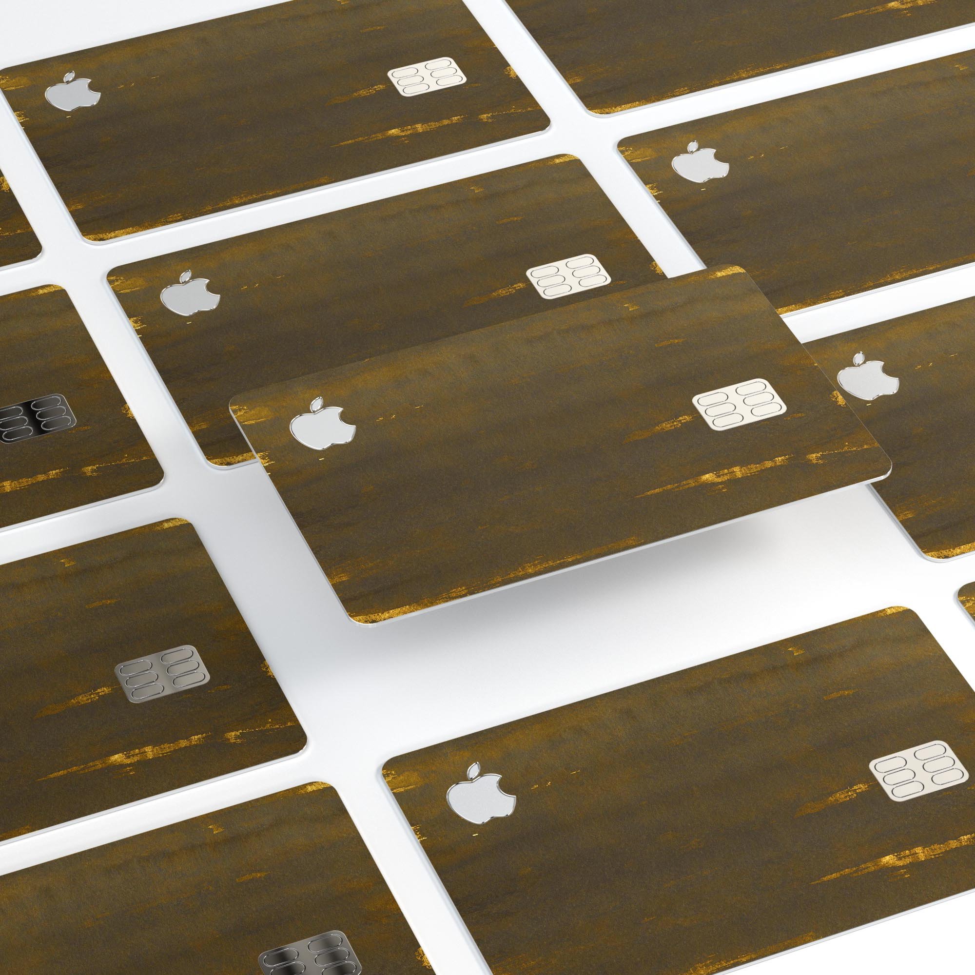 Vintage Golden Book Cover decal skin-kit for Apple Card, showcasing a stylish design with premium vinyl material.