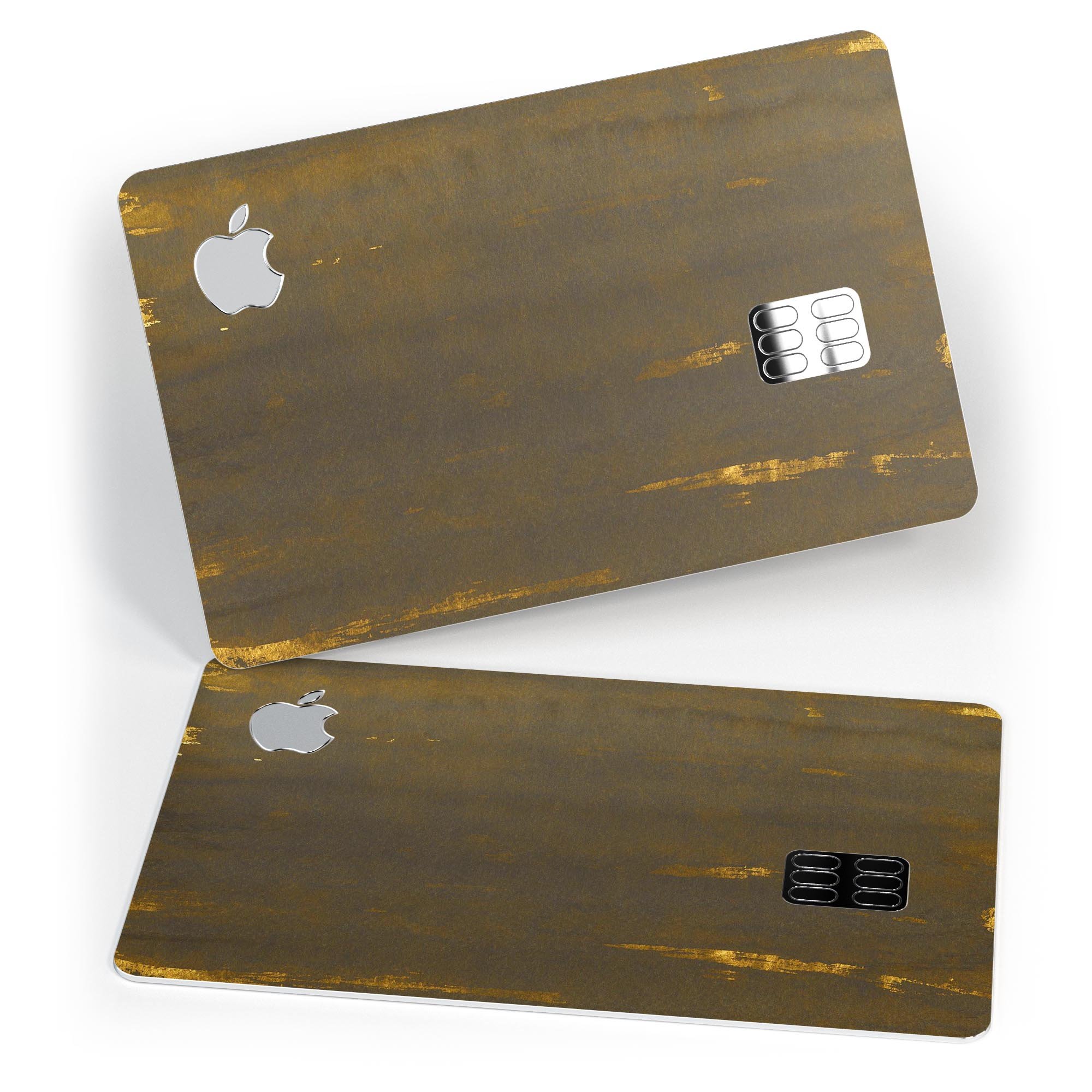 Vintage Golden Book Cover decal skin-kit for Apple Card, showcasing a stylish design with premium vinyl material.